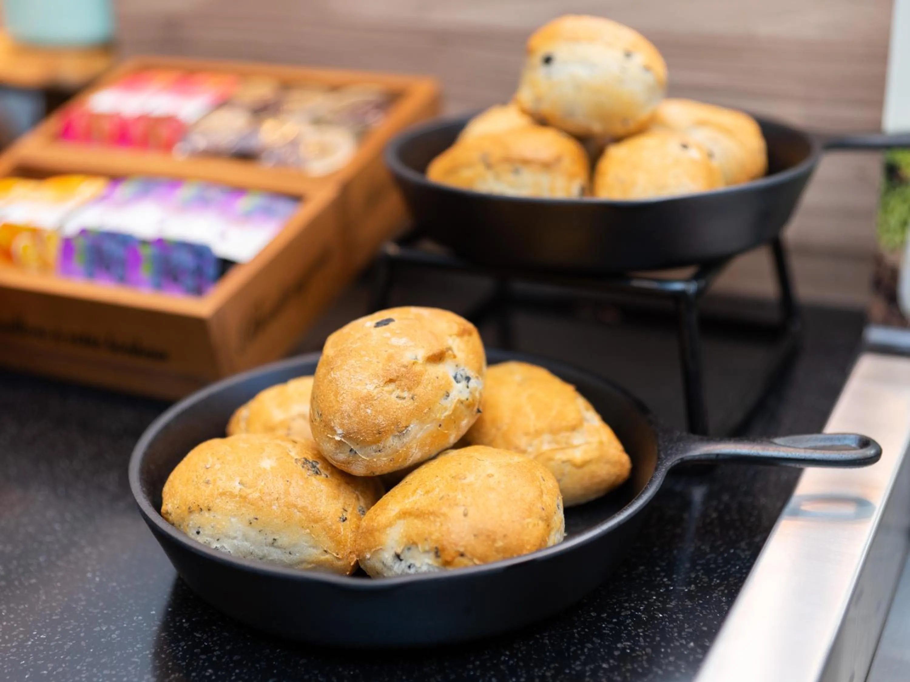 Buffet breakfast in Super Hotel Sendai Airport Inter