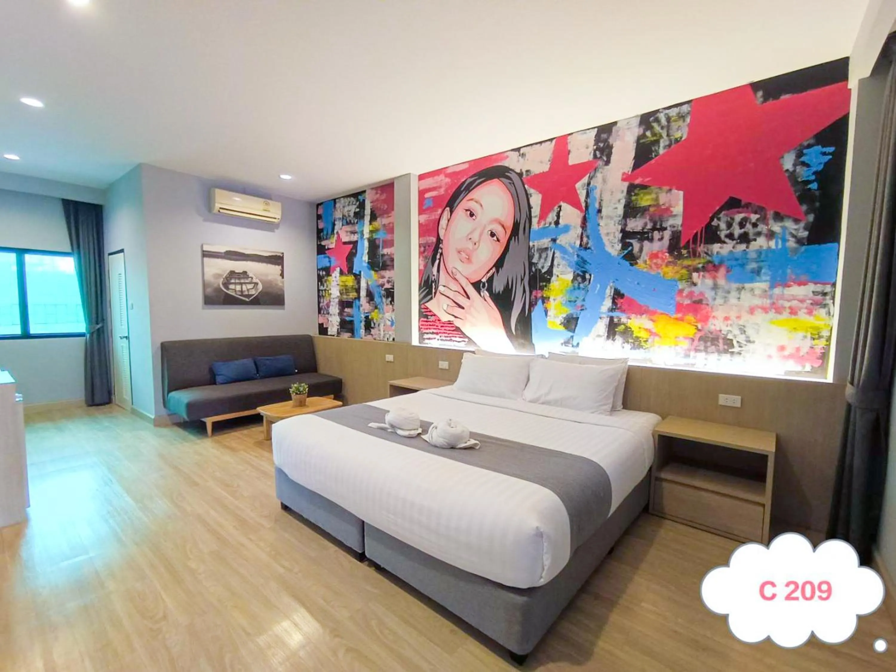 Bedroom, Bed in Tarnsiri Boutique Resort