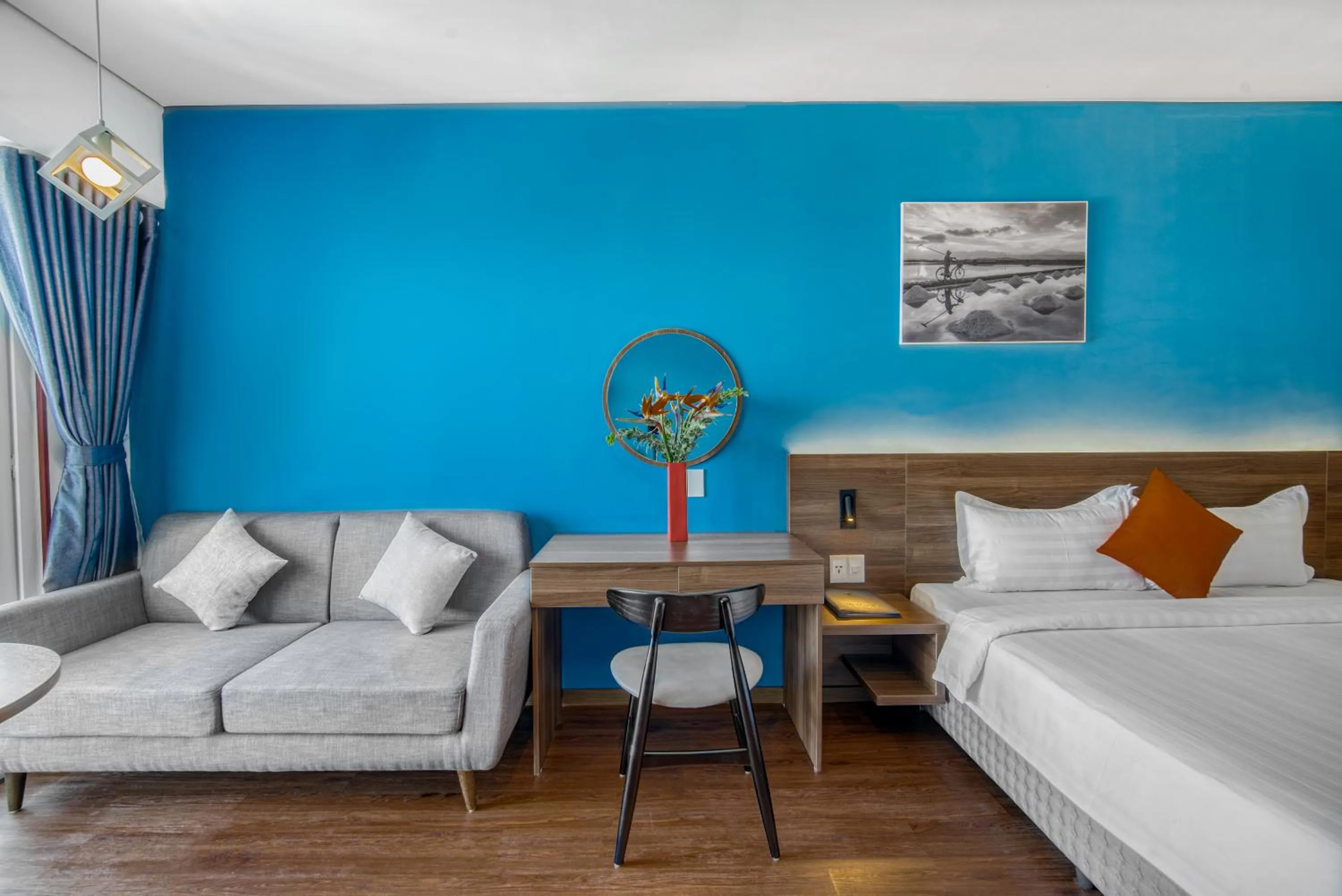 Bed in TK Nha Trang Hotel