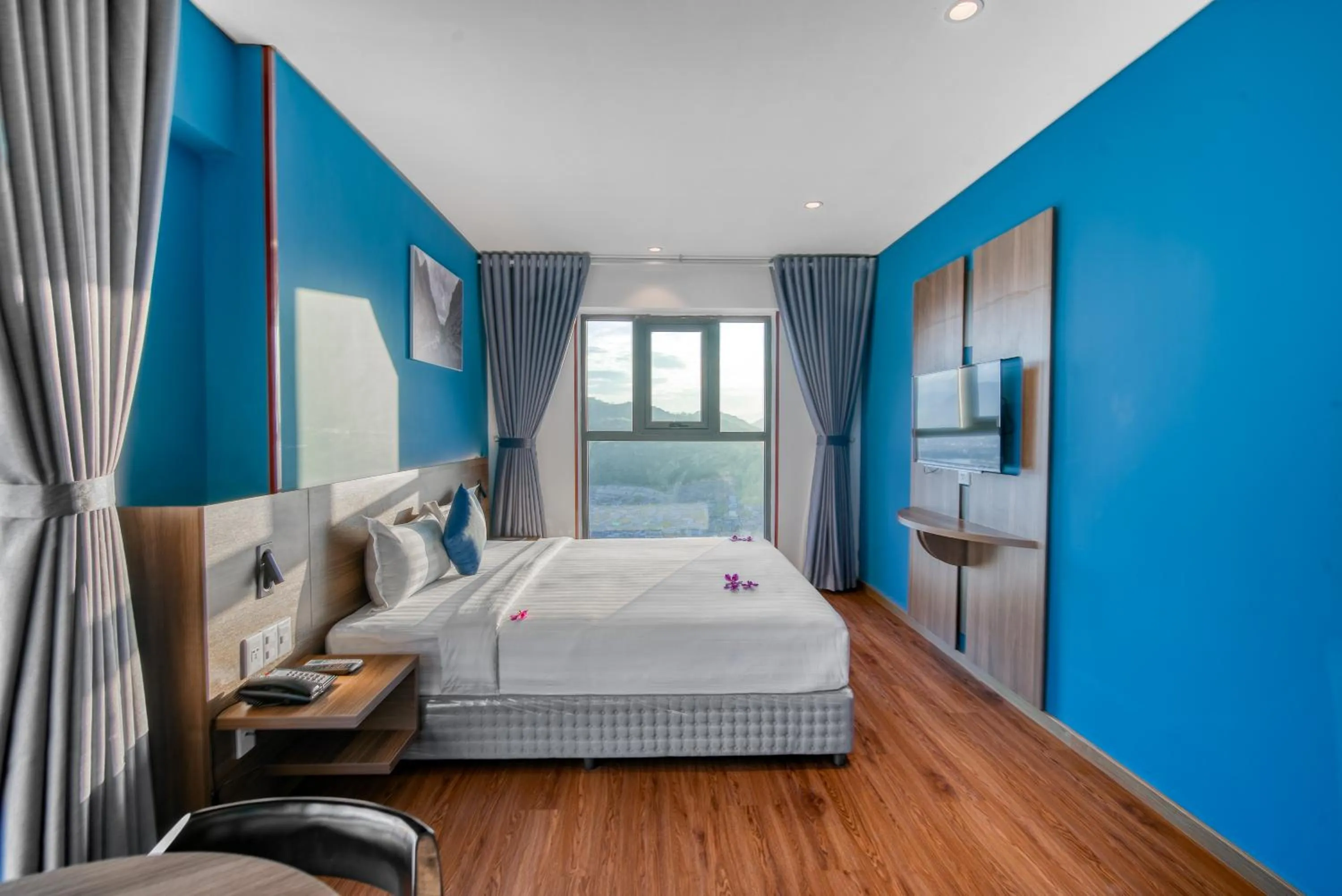 Photo of the whole room, Bed in TK Nha Trang Hotel