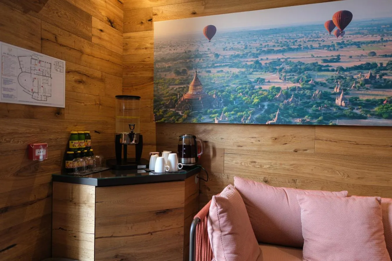 Sauna in Lake Hotel La Pieve