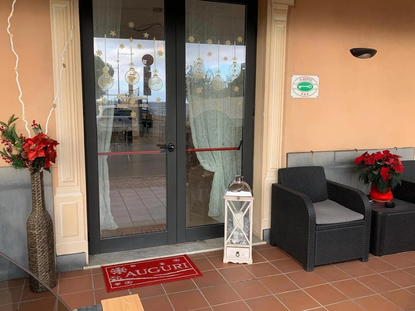 Balcony/Terrace in Hotel Aurora