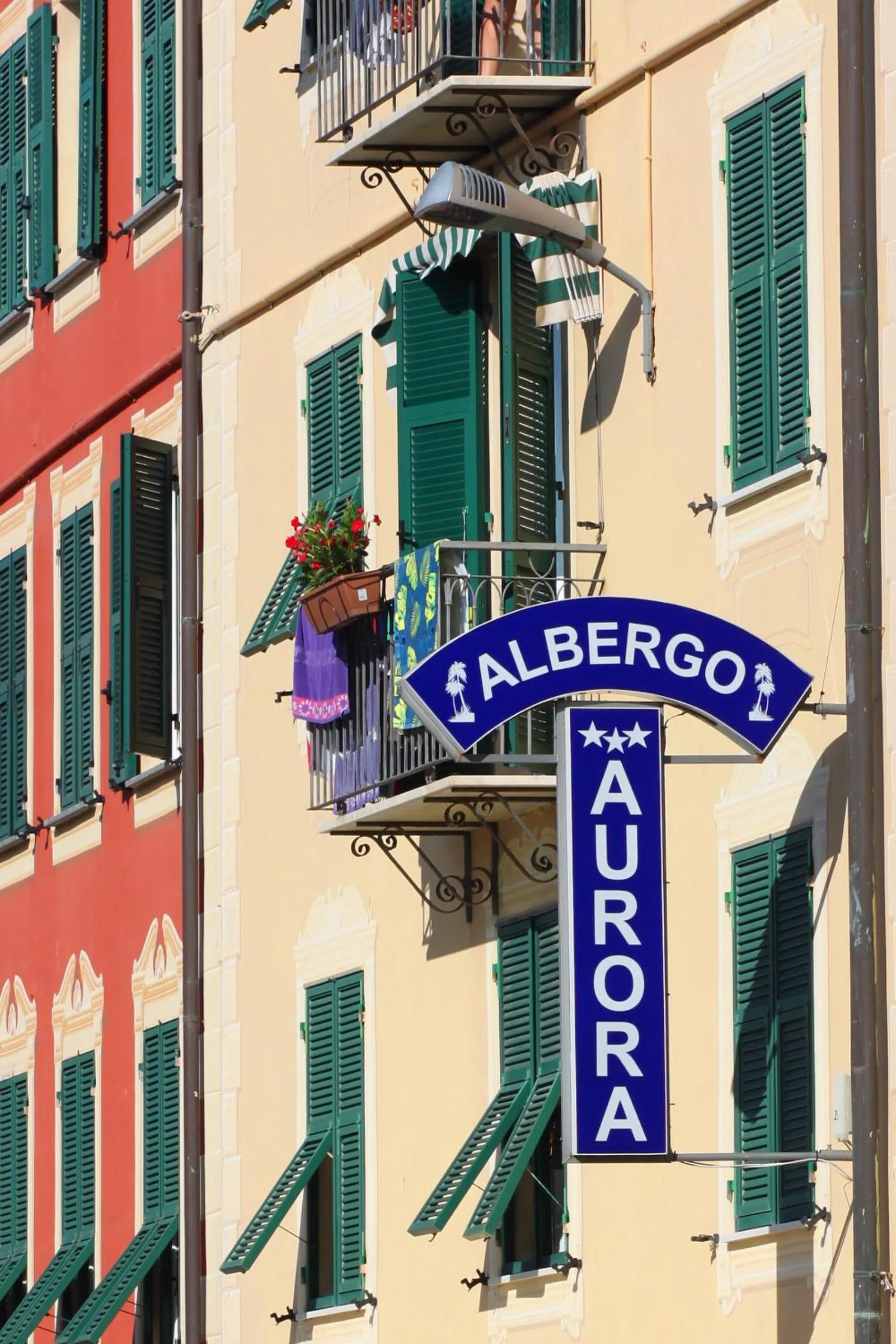 Property building in Hotel Aurora