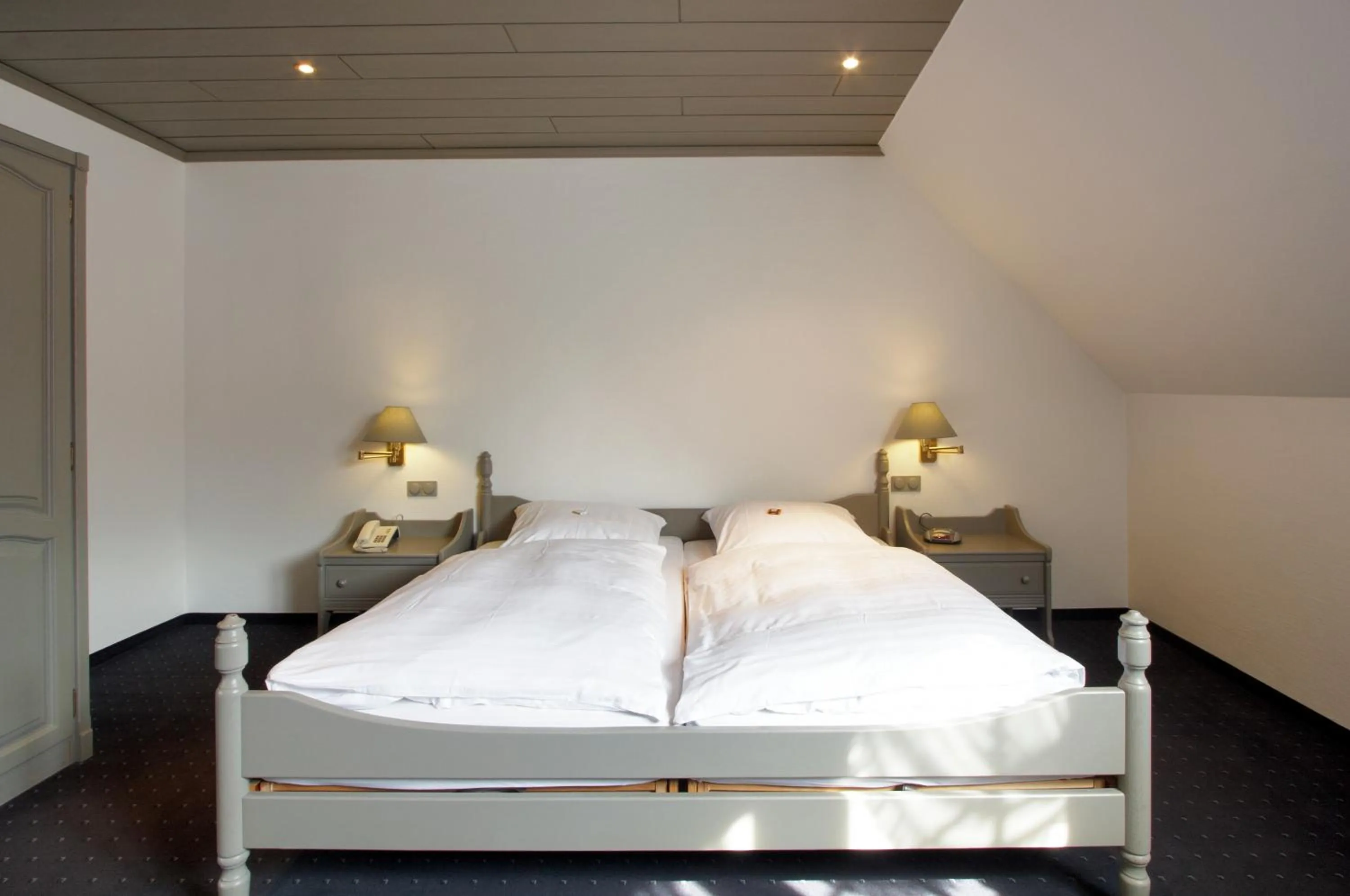 Bed in Hotel Goldener Stern