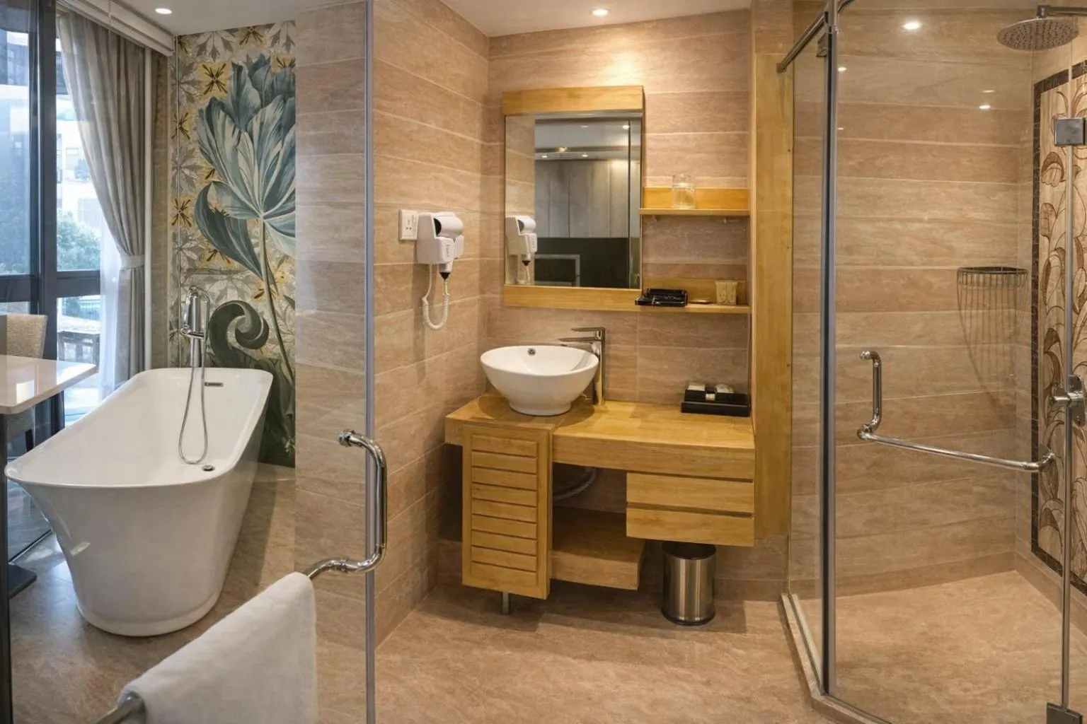 Bathroom in Tuong Vi Corner Hotel