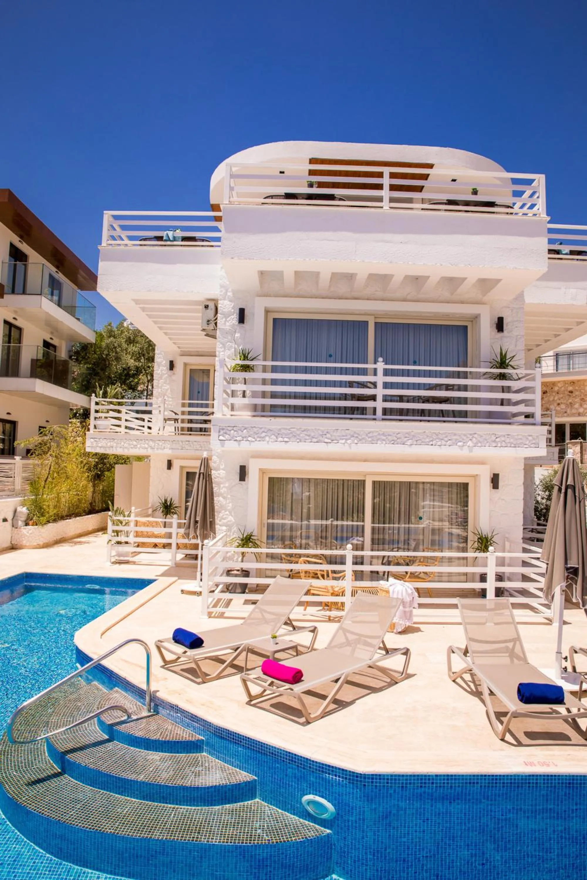 Property building in Kalkan Saray Suites Hotel