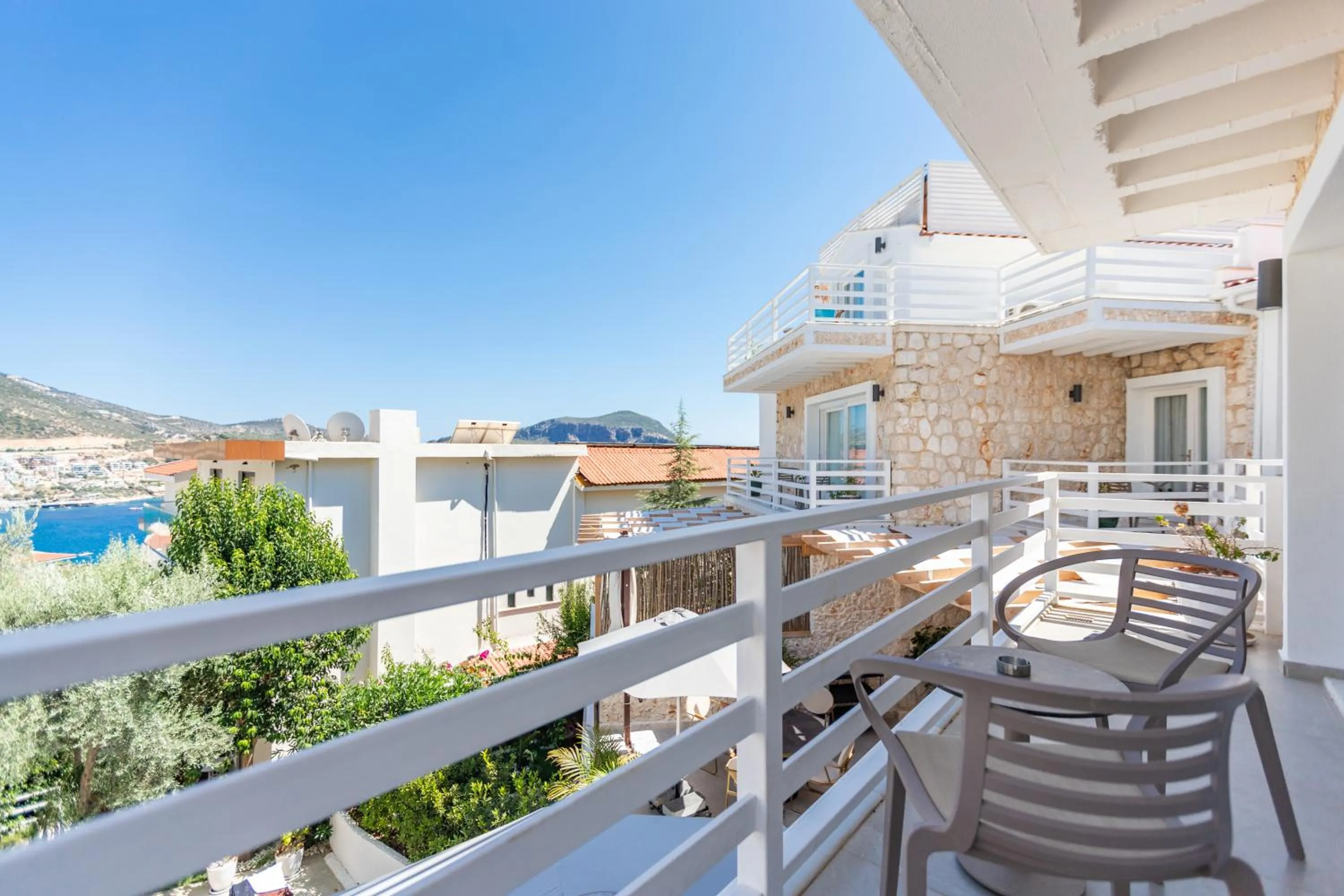 Balcony/Terrace in Kalkan Saray Suites Hotel