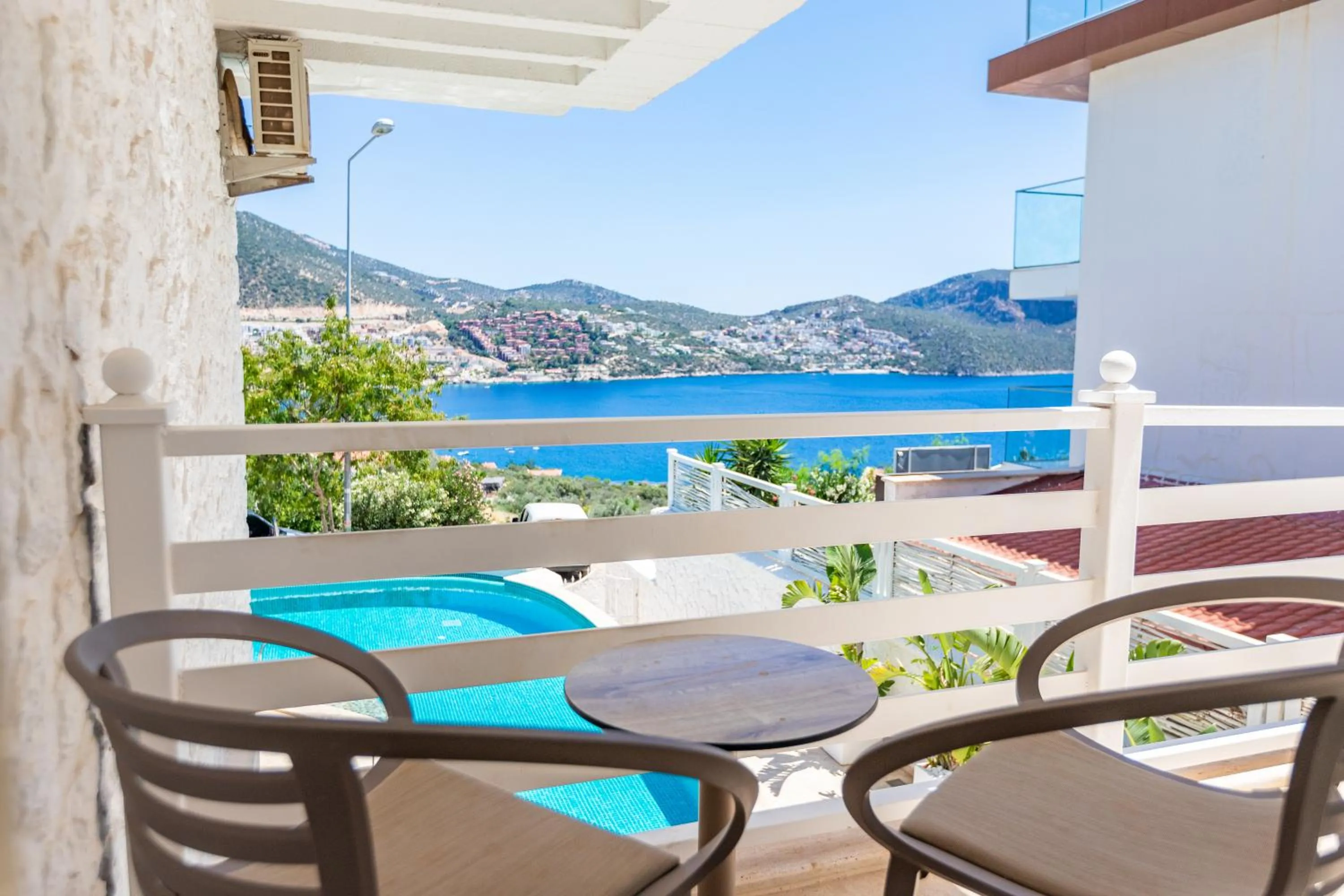 Balcony/Terrace in Kalkan Saray Suites Hotel