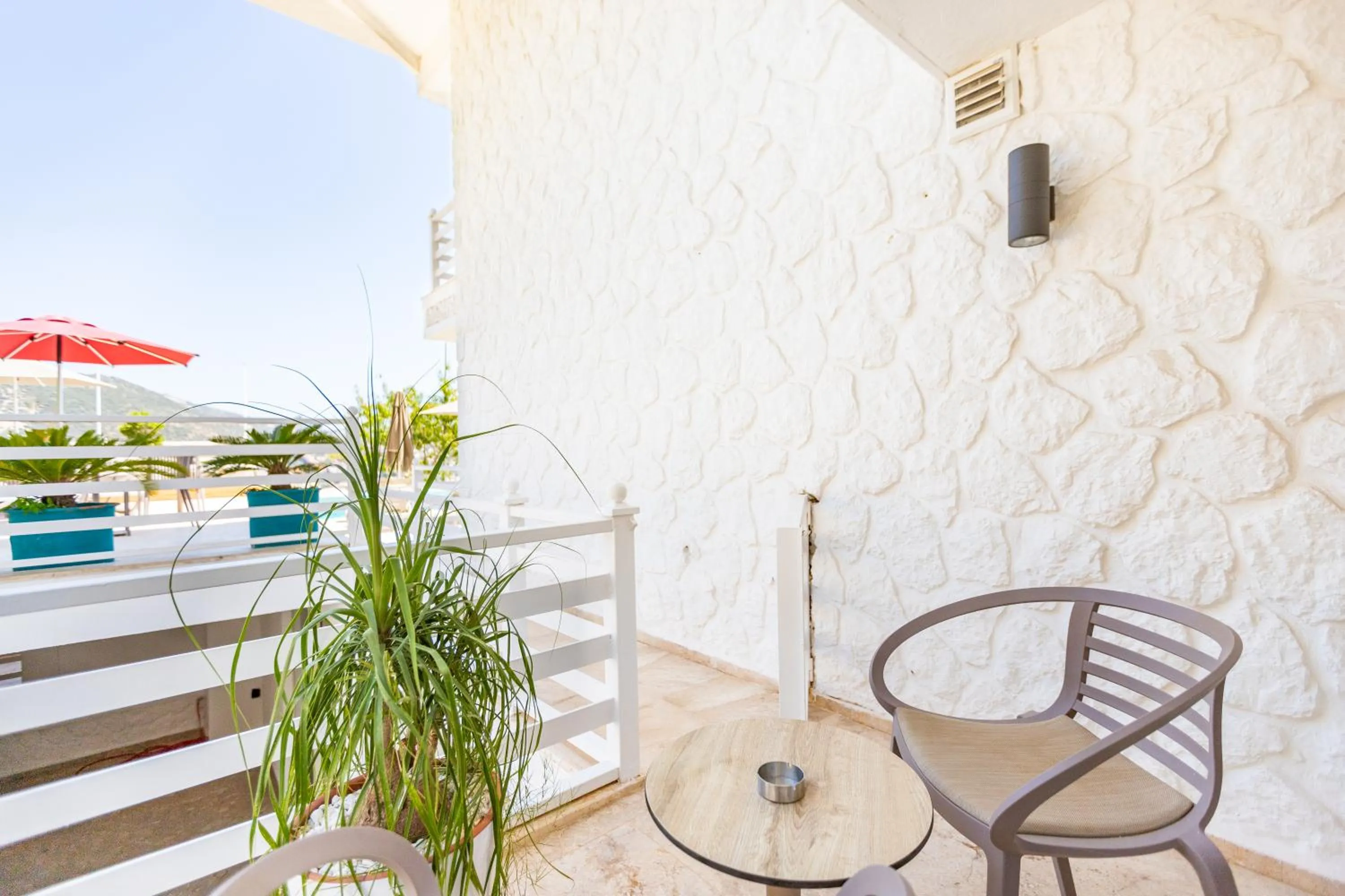 Balcony/Terrace in Kalkan Saray Suites Hotel