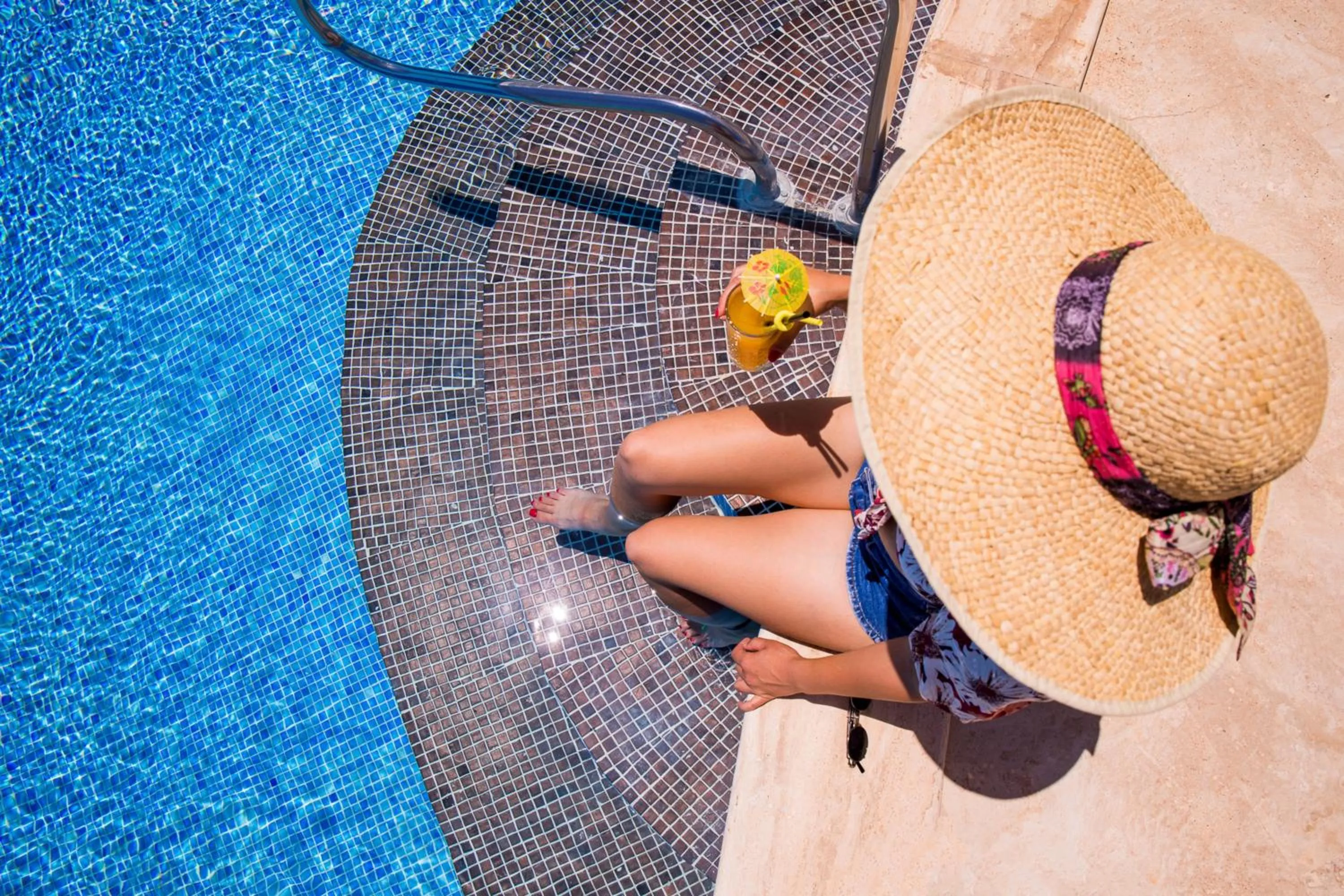 group of guests in Kalkan Saray Suites Hotel