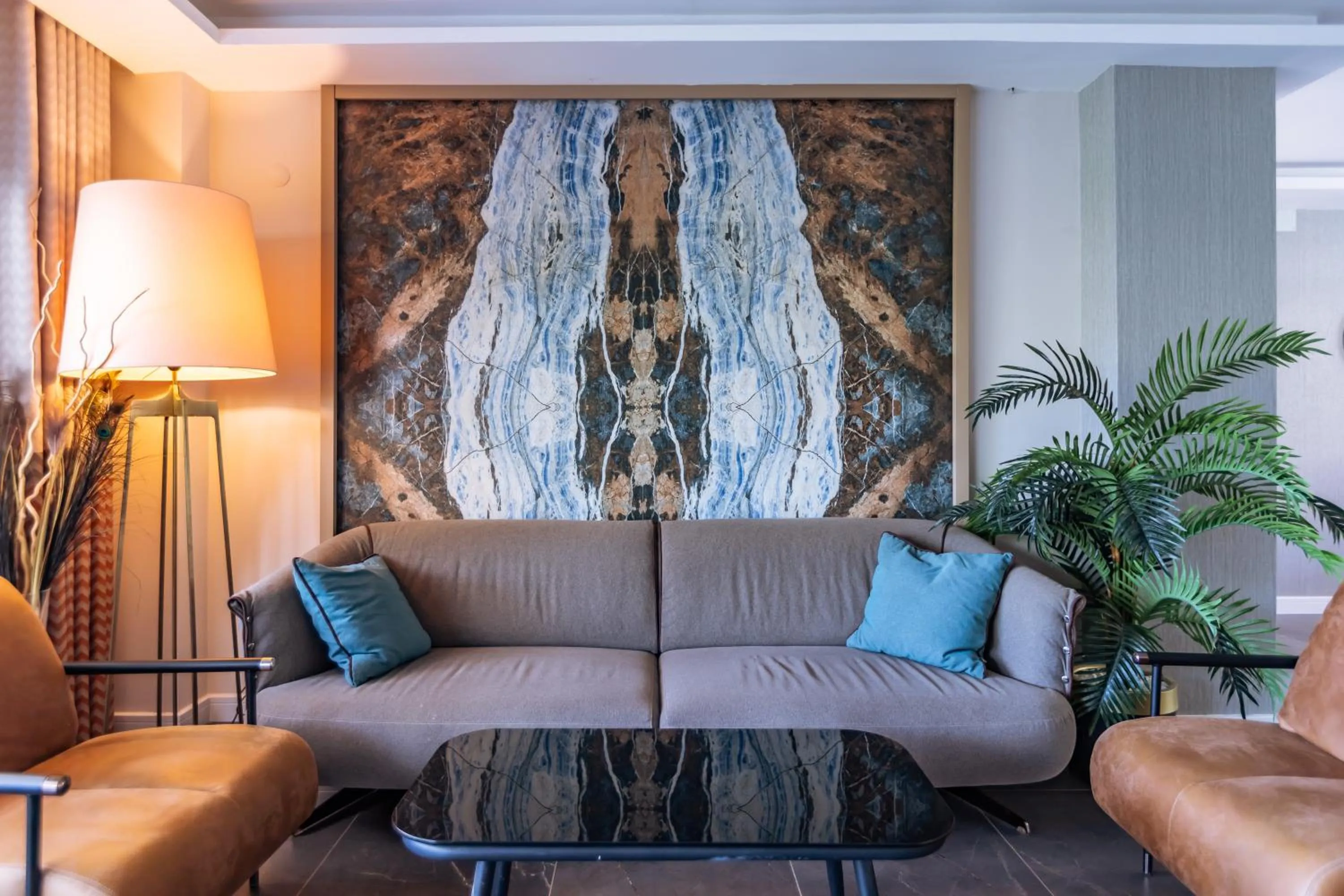 Living room in Kalkan Saray Suites Hotel