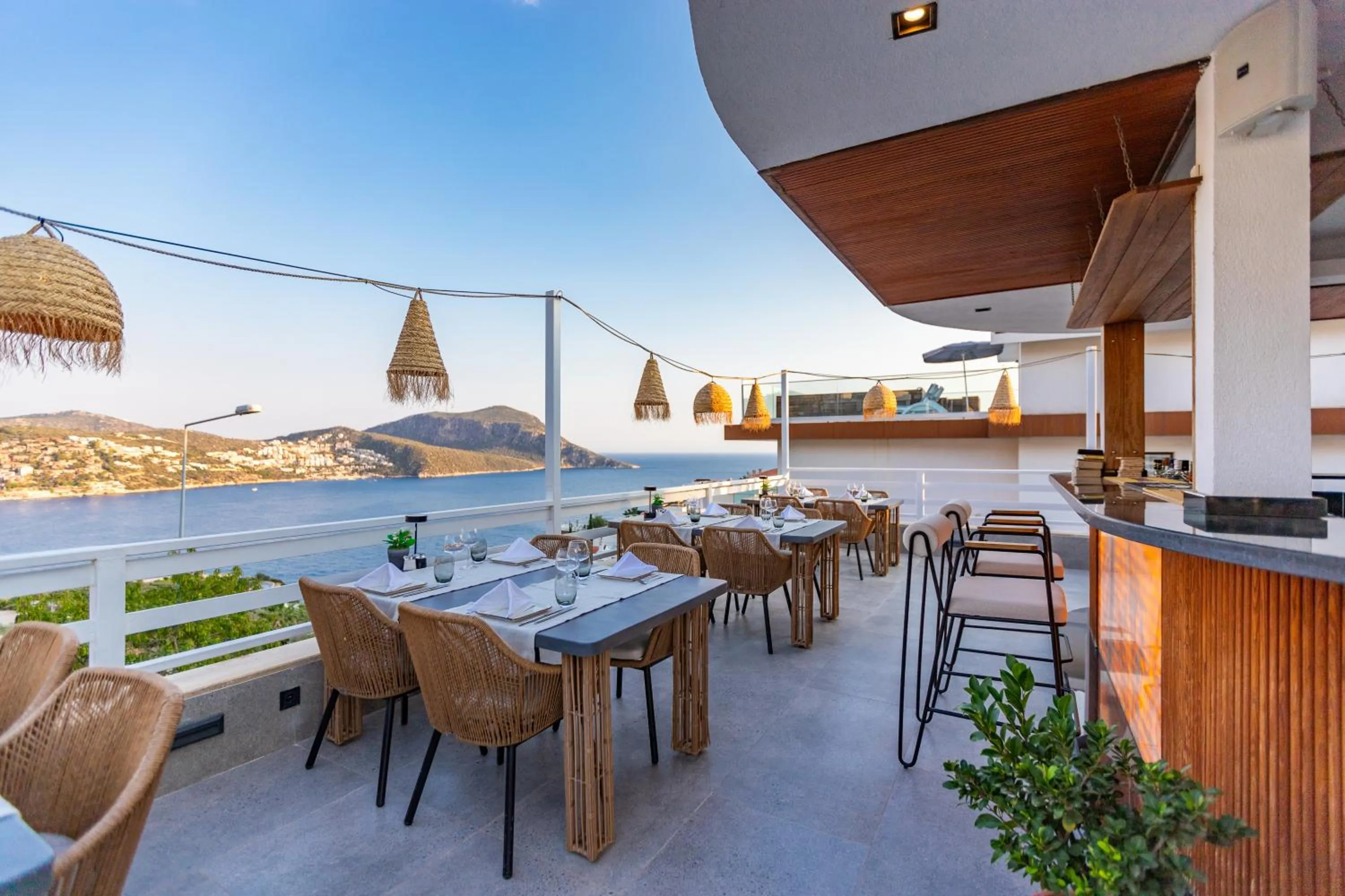 Restaurant/places to eat in Kalkan Saray Suites Hotel