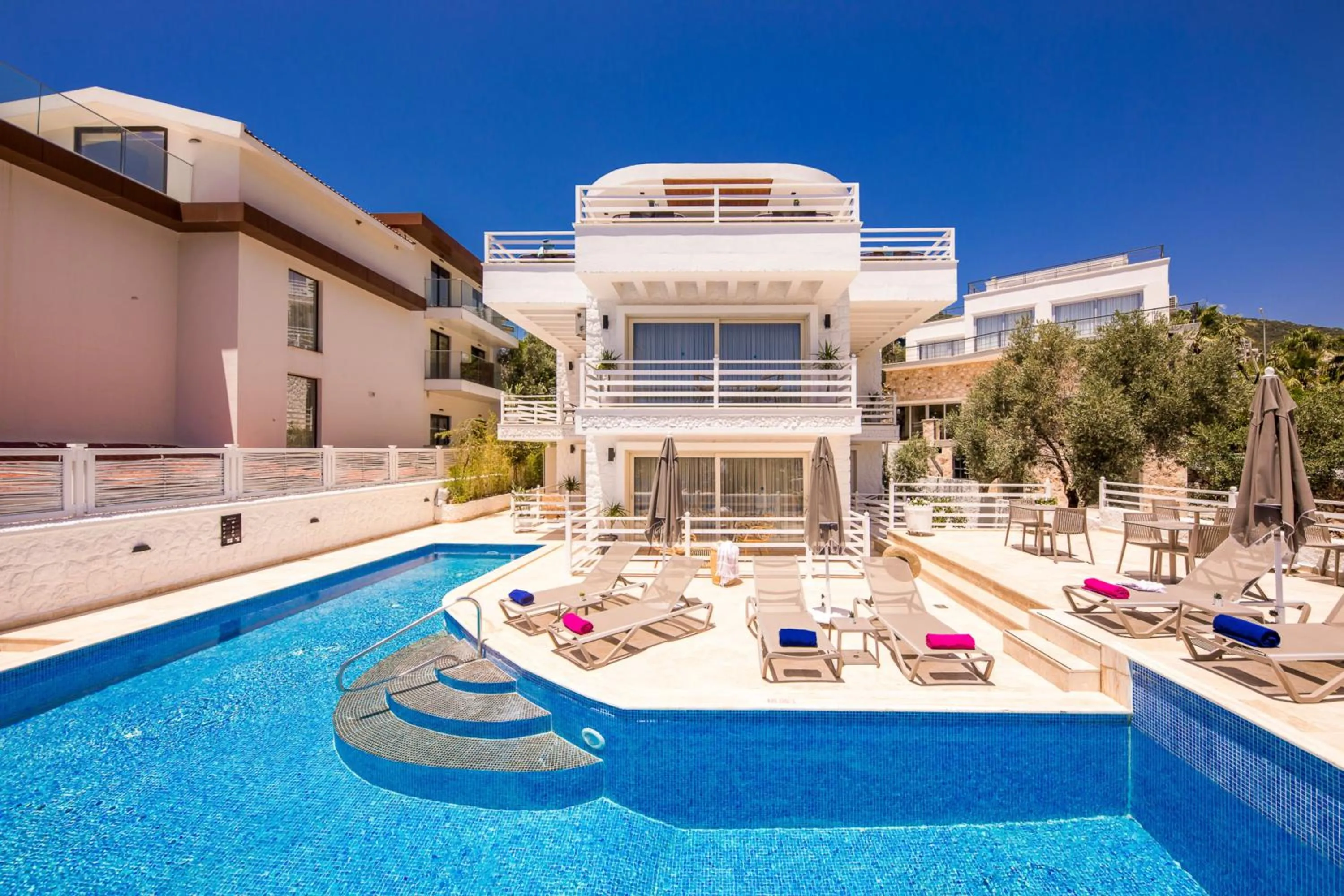 Property building in Kalkan Saray Suites Hotel