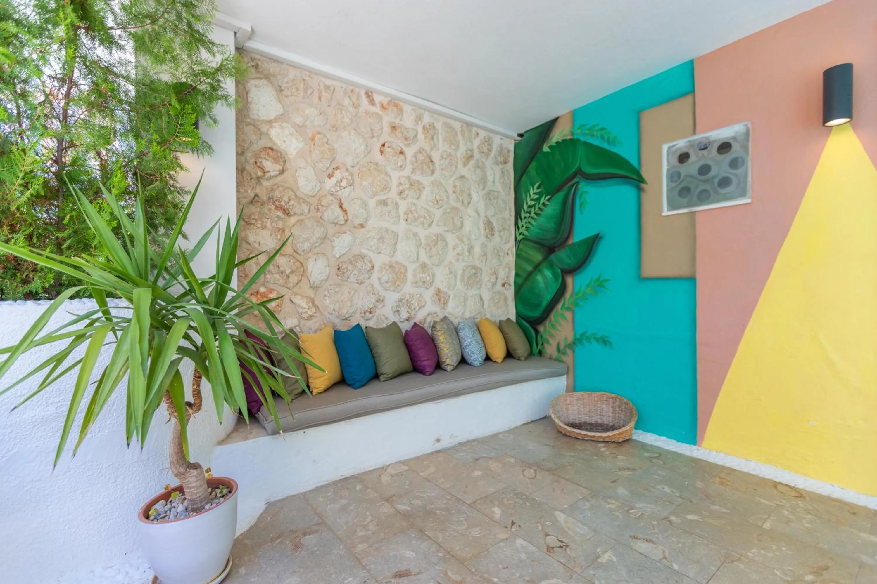 Seating area in Kalkan Saray Suites Hotel