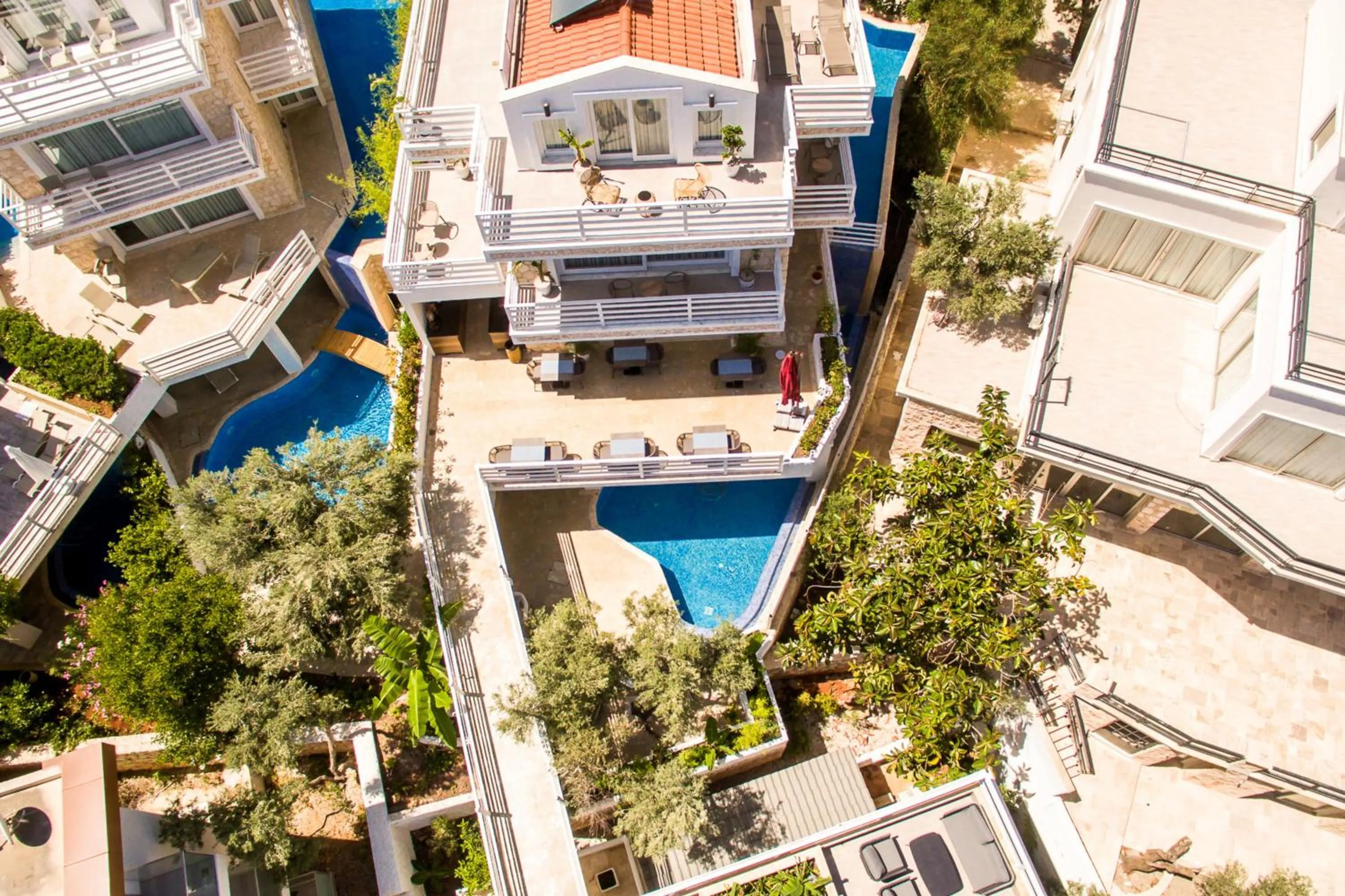 Property building in Kalkan Saray Suites Hotel