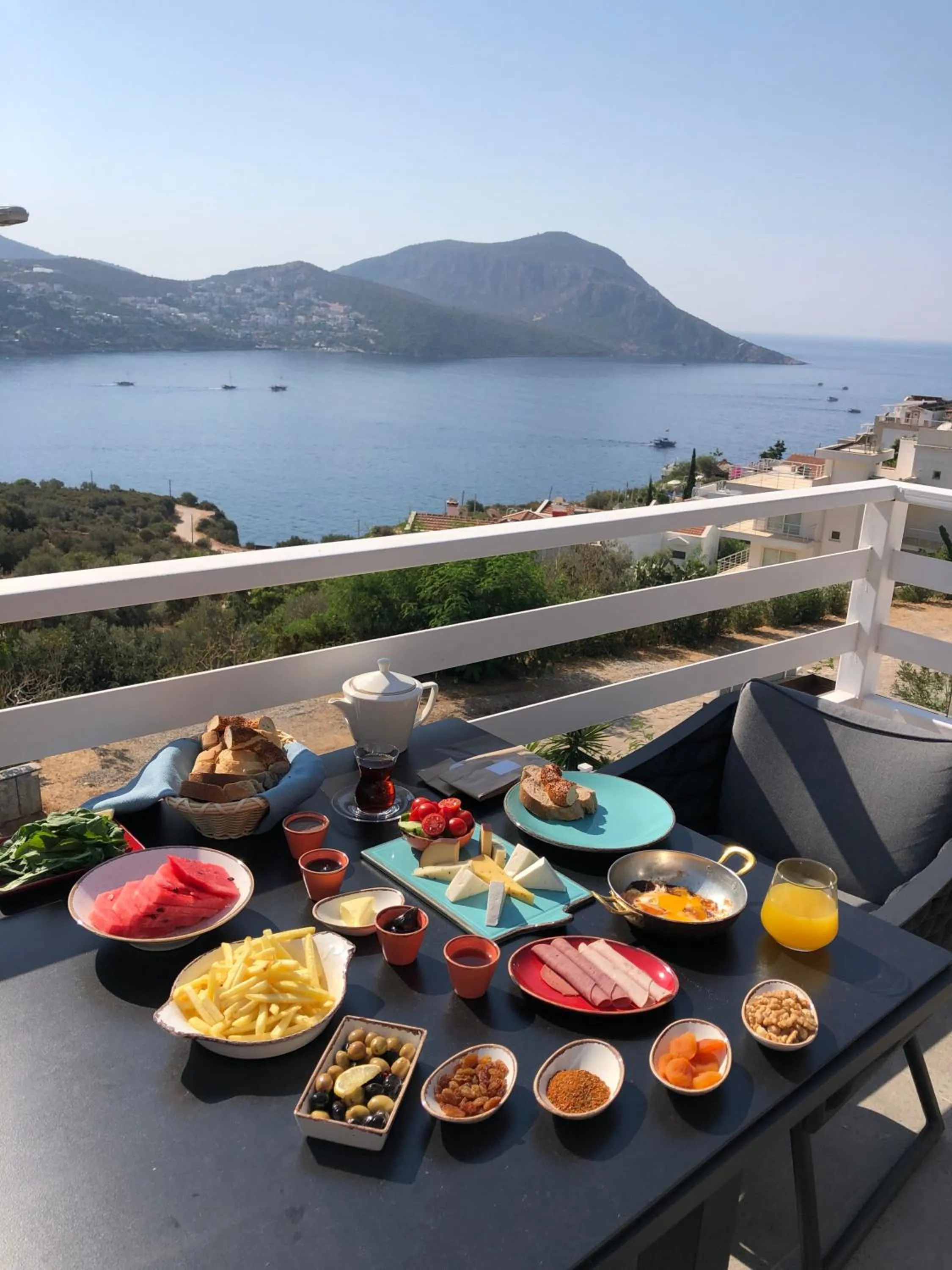 Breakfast in Kalkan Saray Suites Hotel