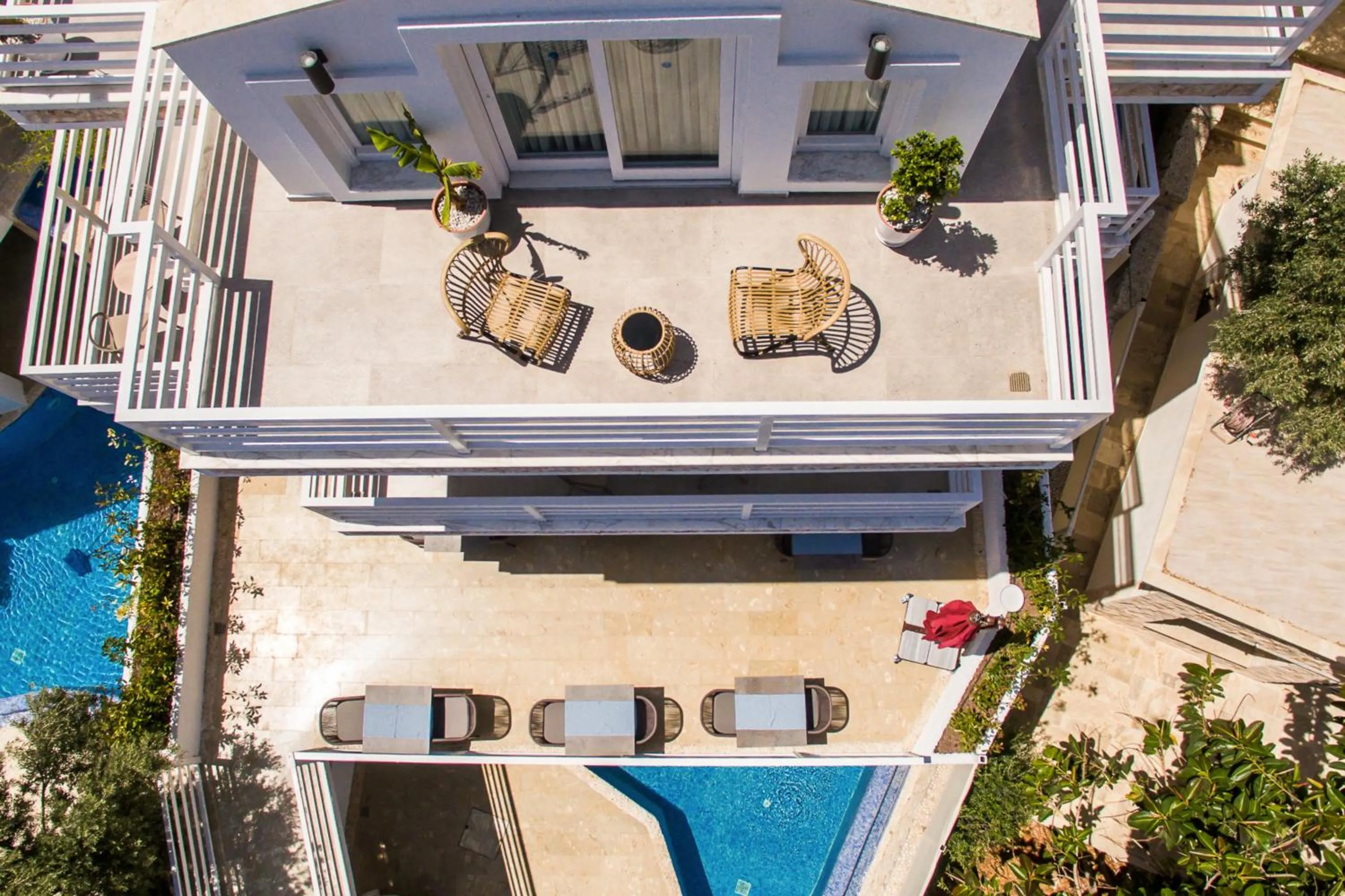 Balcony/Terrace in Kalkan Saray Suites Hotel