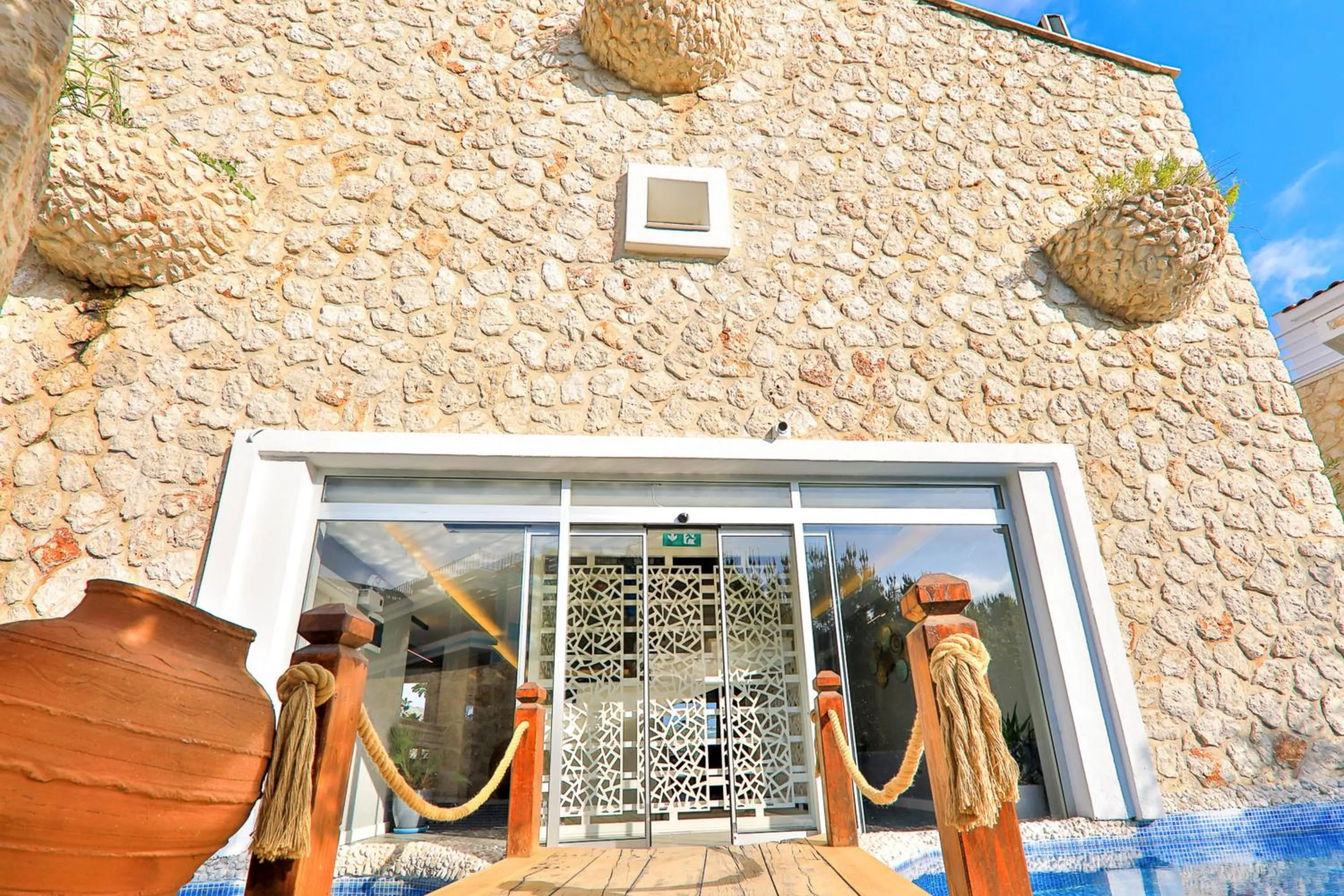 Property building in Kalkan Saray Suites Hotel