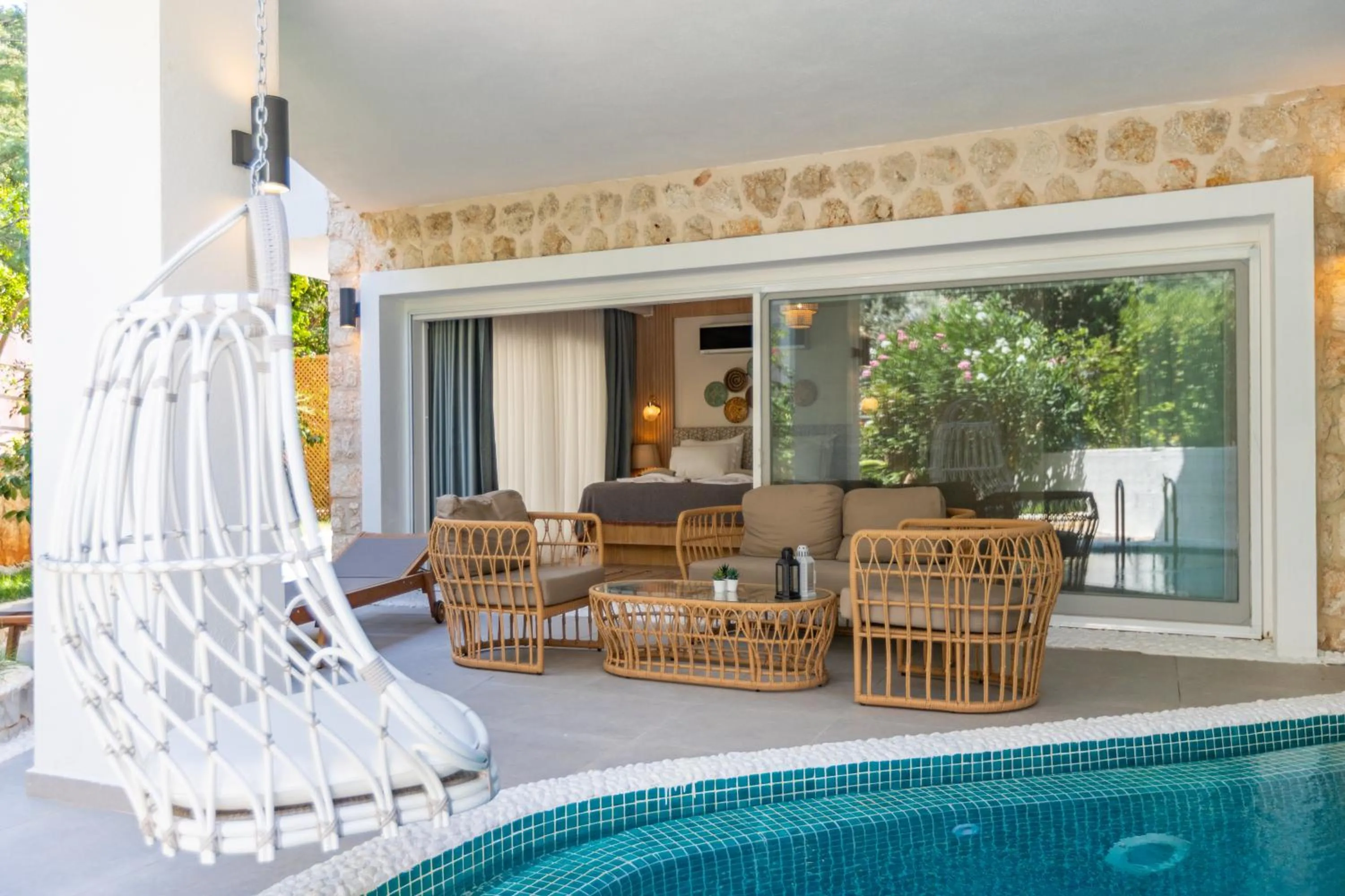 Lobby or reception in Kalkan Saray Suites Hotel