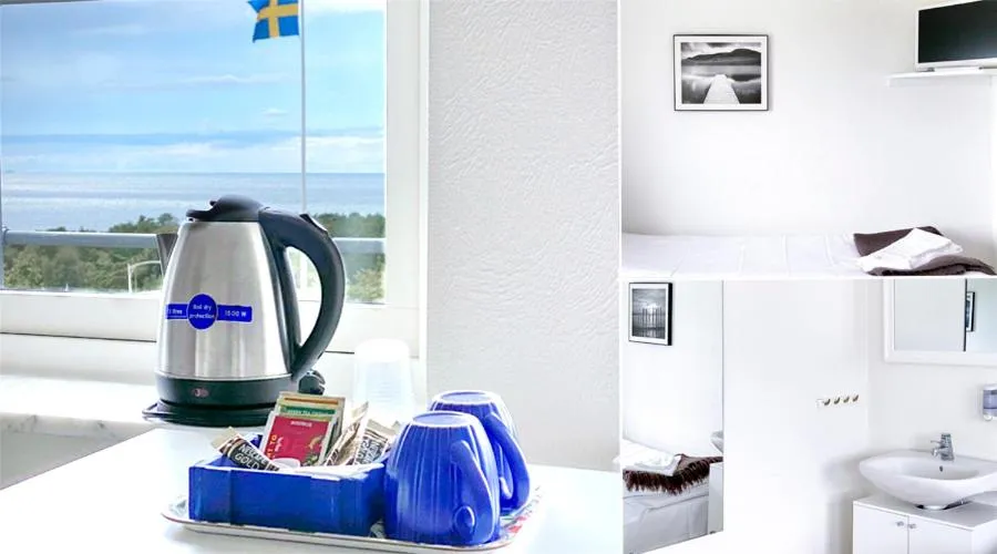 Bathroom in Löderup Strandbad Hotell och Restaurang
