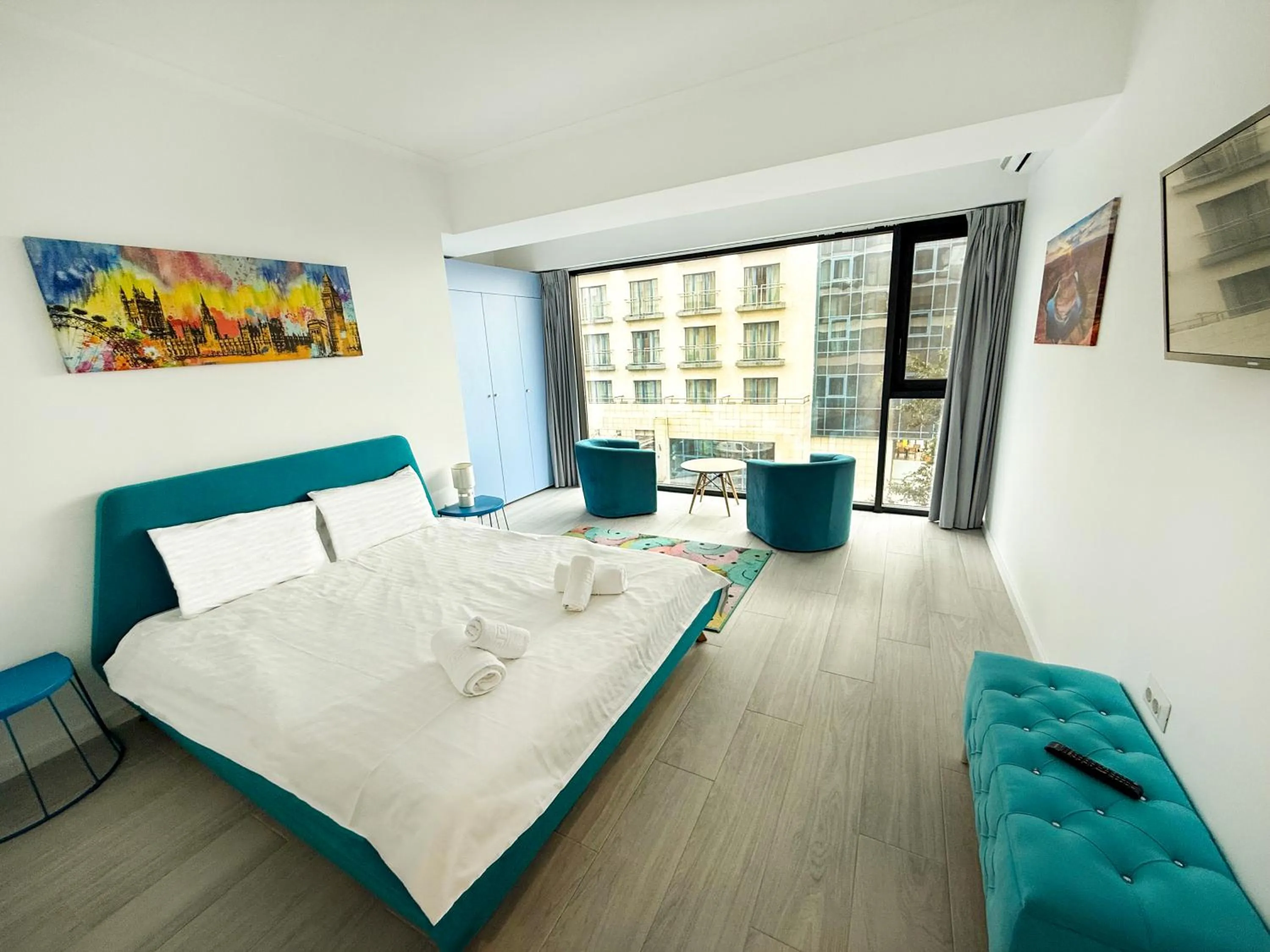 Bedroom, Bed in Maritimo ApartHotel