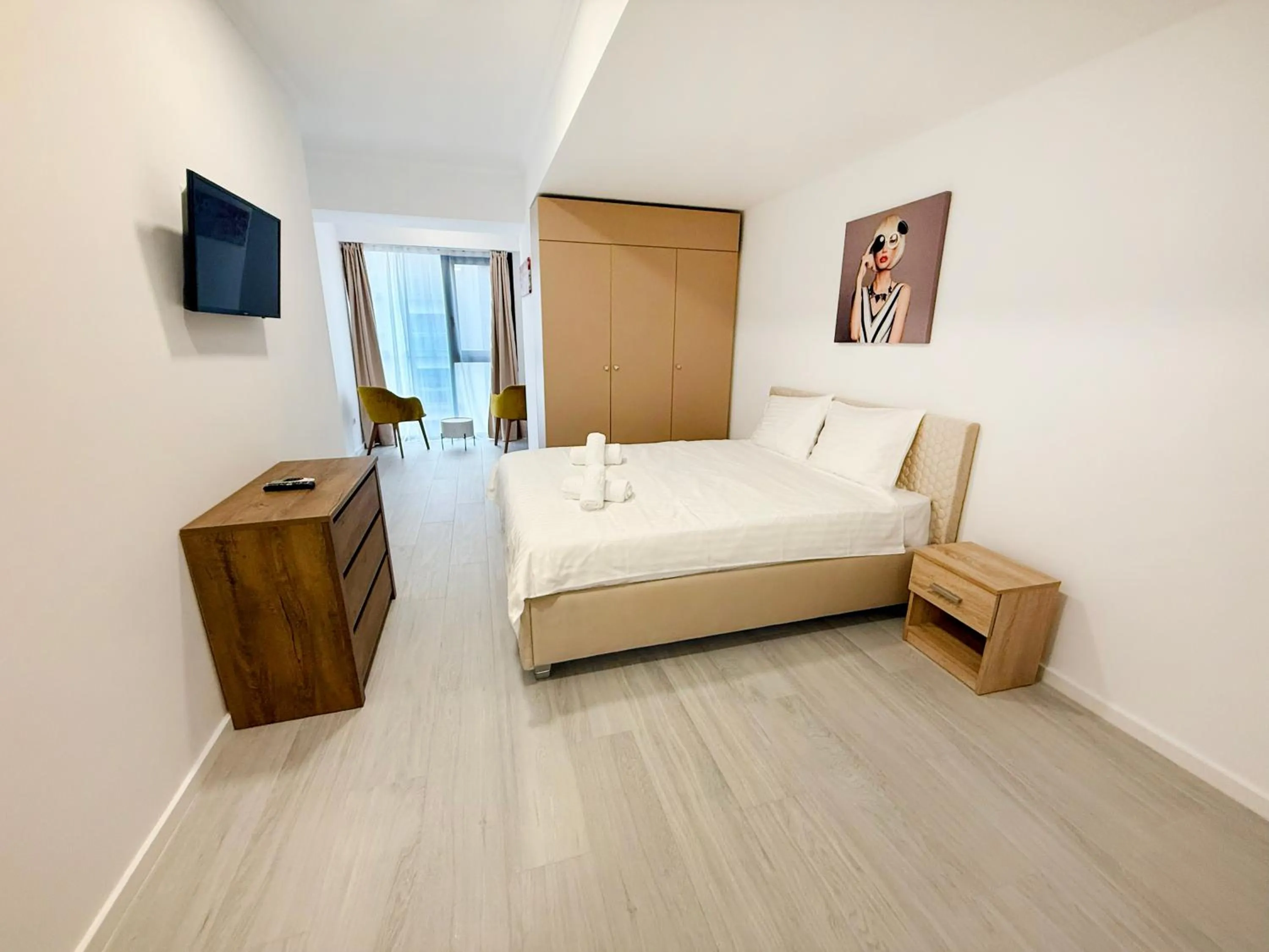 Bedroom, Bed in Maritimo ApartHotel