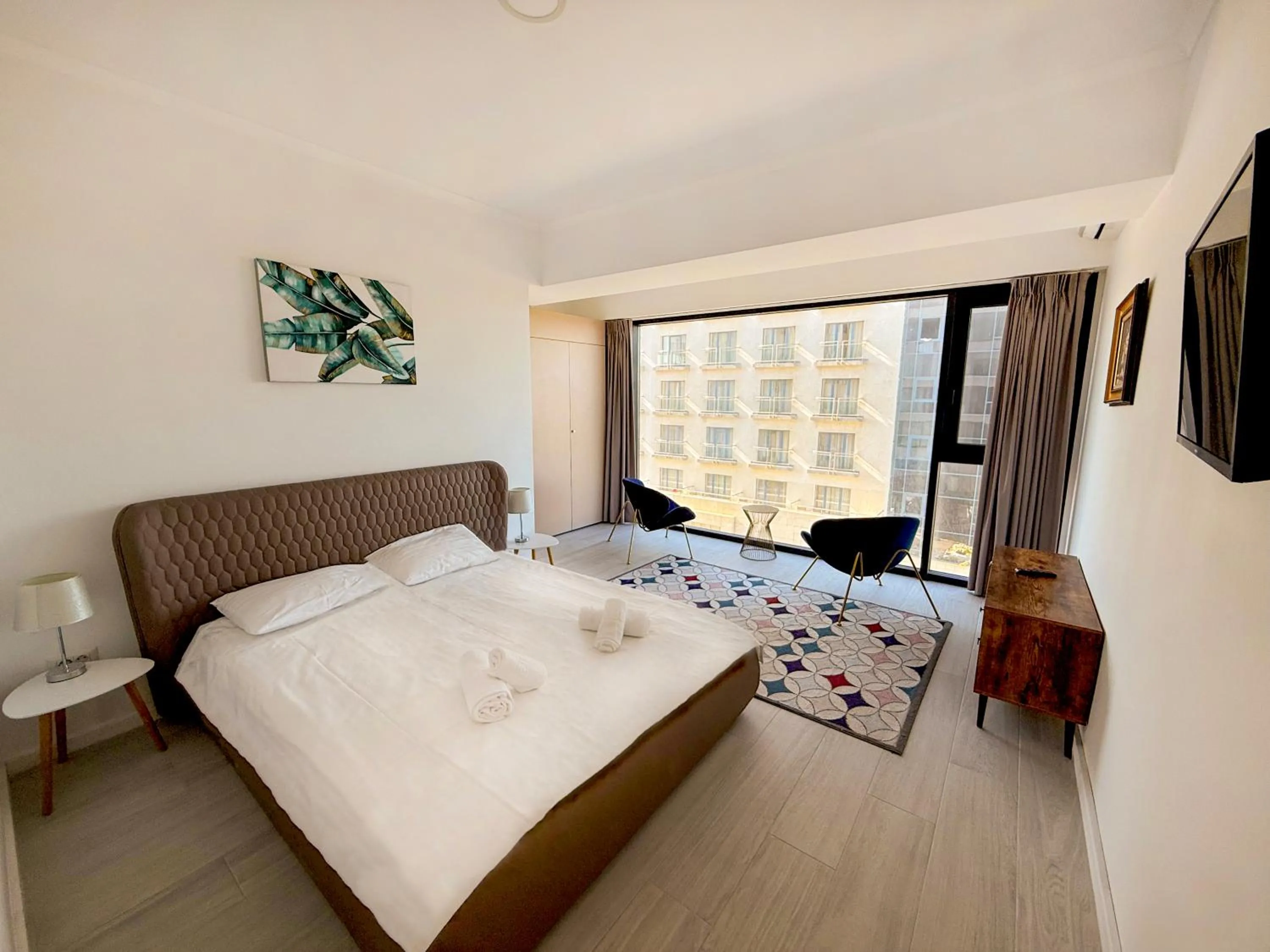 Bed in Maritimo ApartHotel