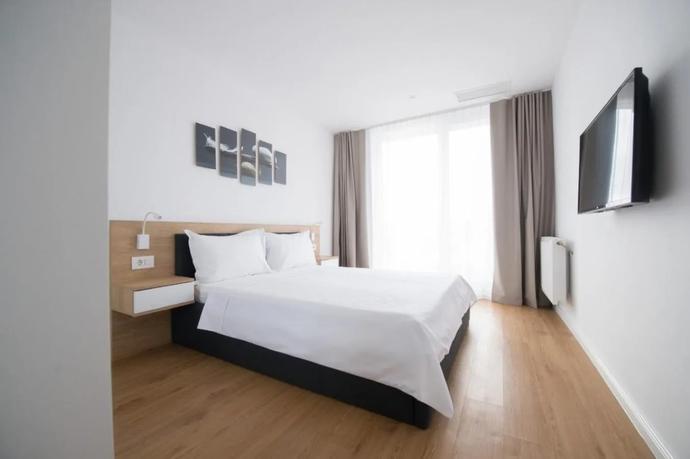 Bed in Afthonia Apartamente Mamaia Nord