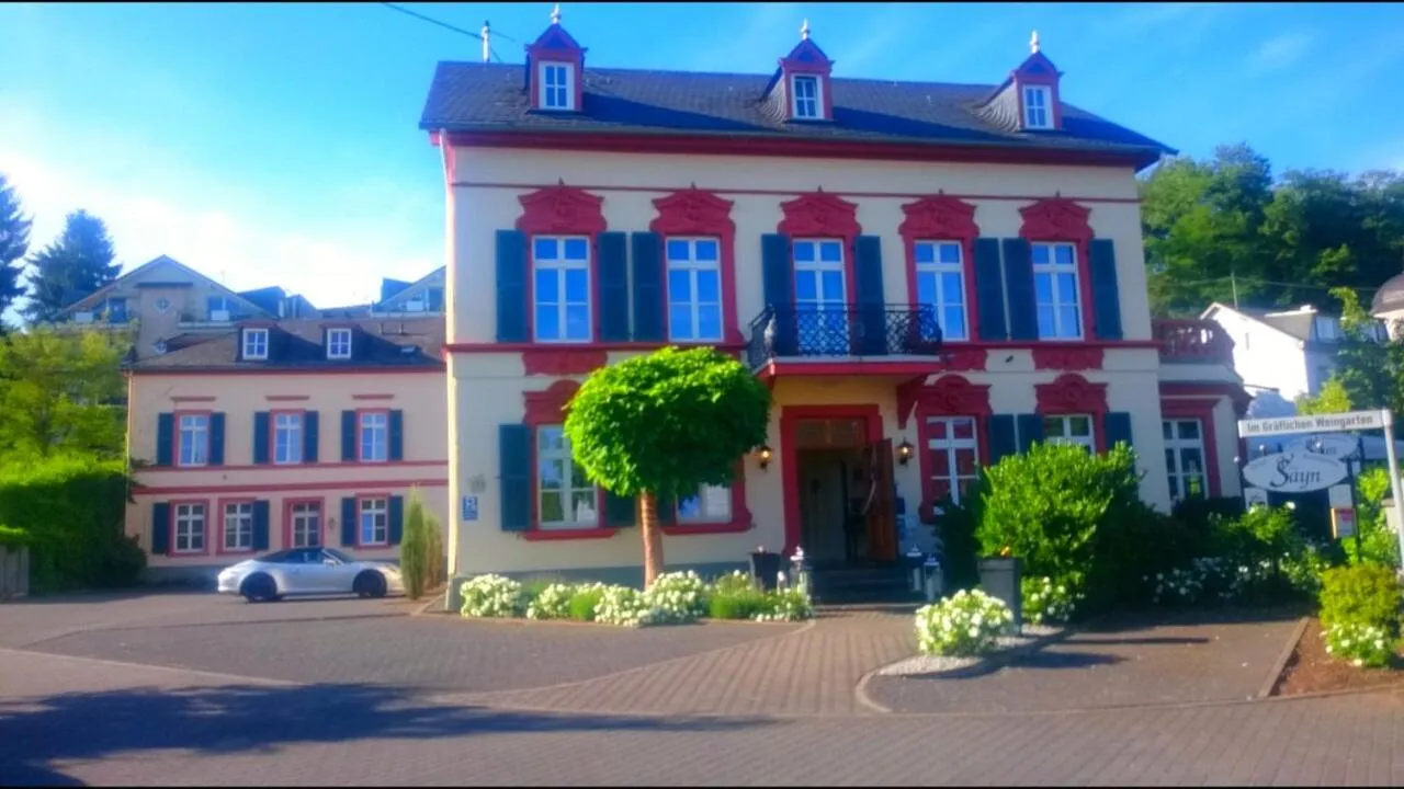 Facade/entrance in Romantik Hotel Villa Sayn