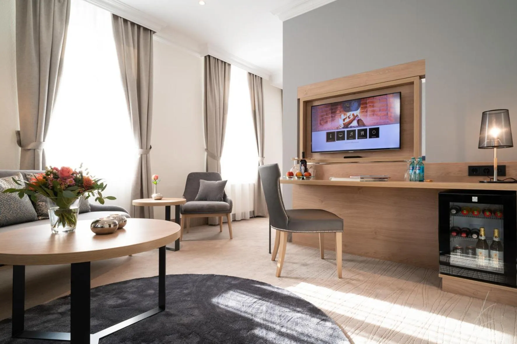 Living room in Romantik Hotel Villa Sayn