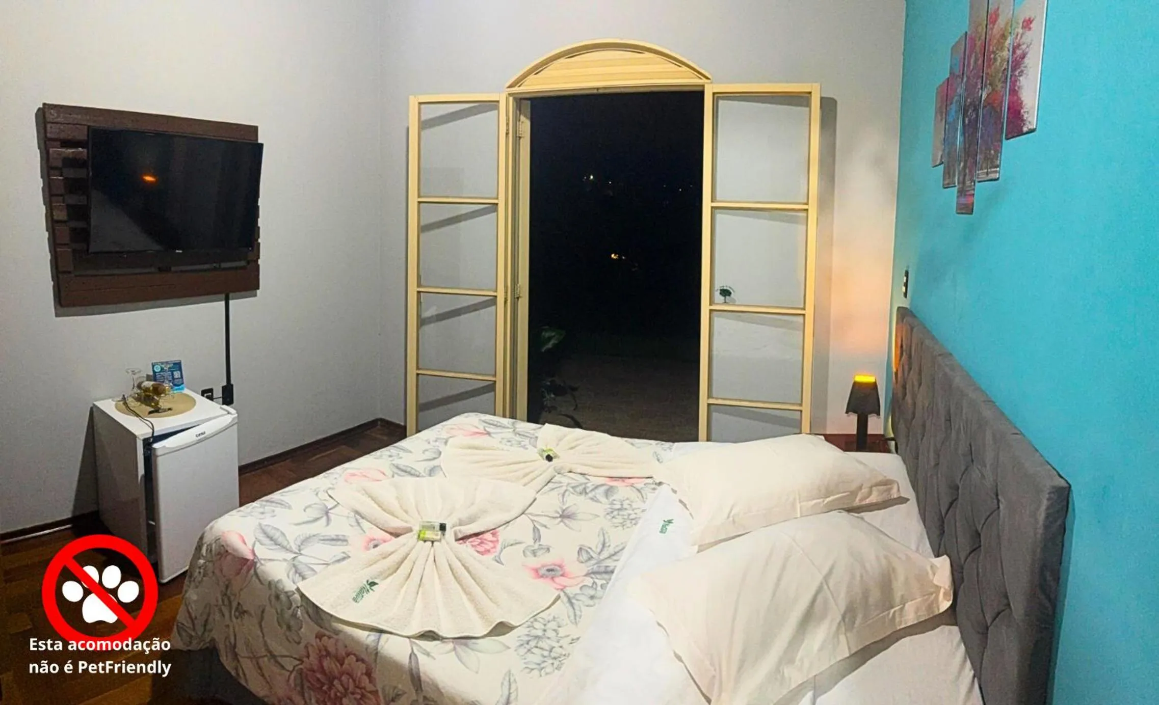 Bed in POUSADA NATIVA