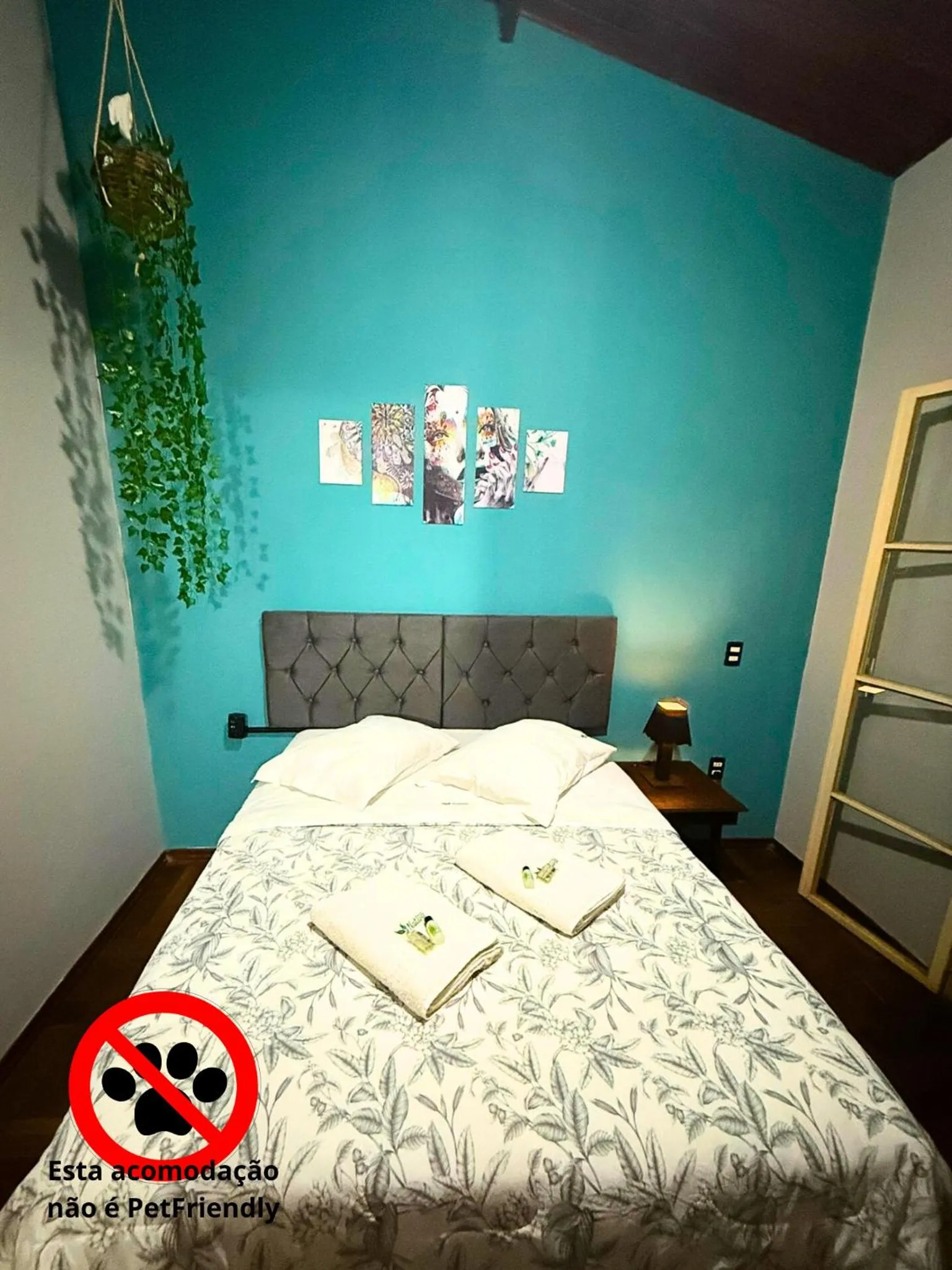 Bed in POUSADA NATIVA