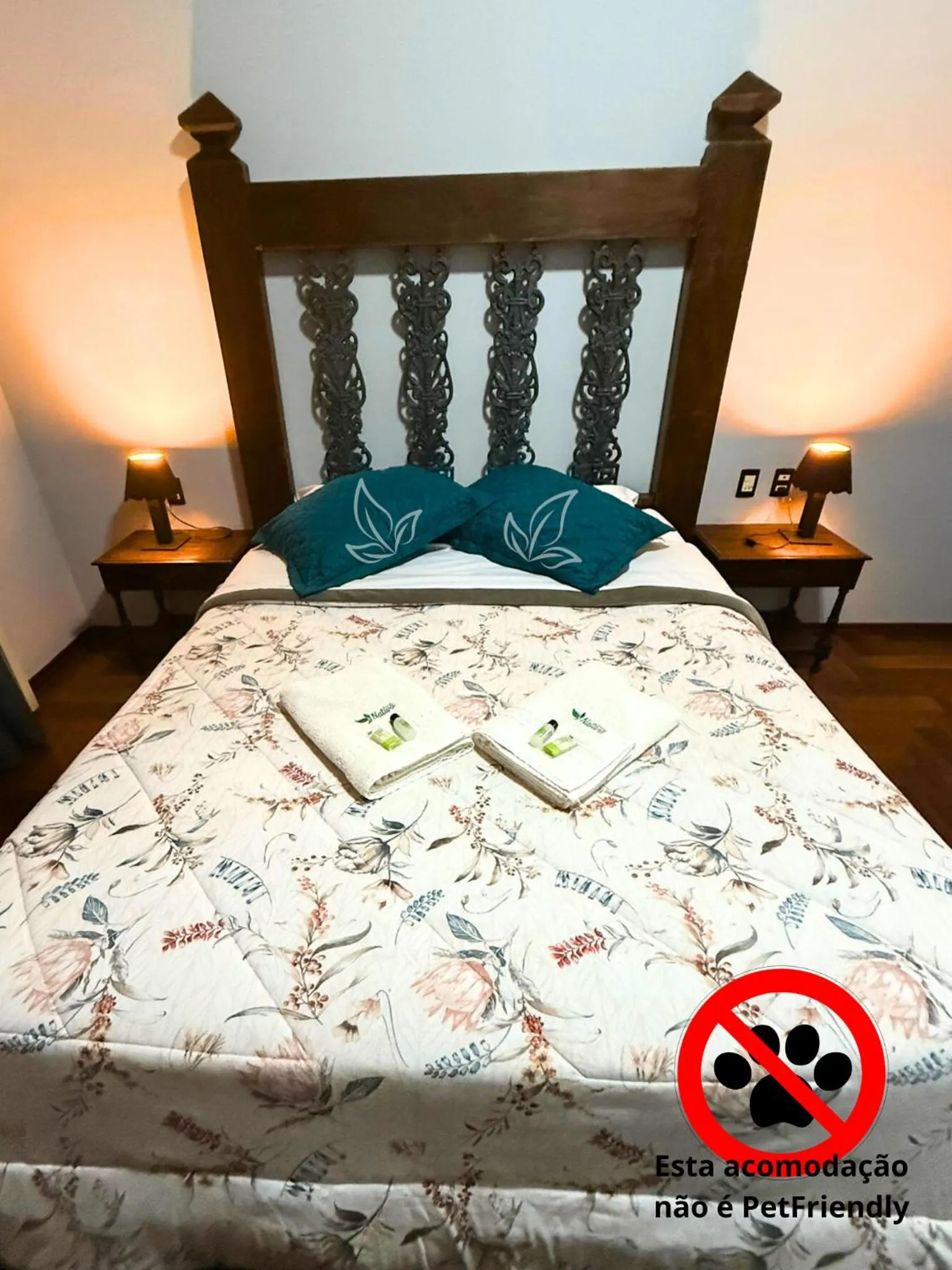 Bed in POUSADA NATIVA