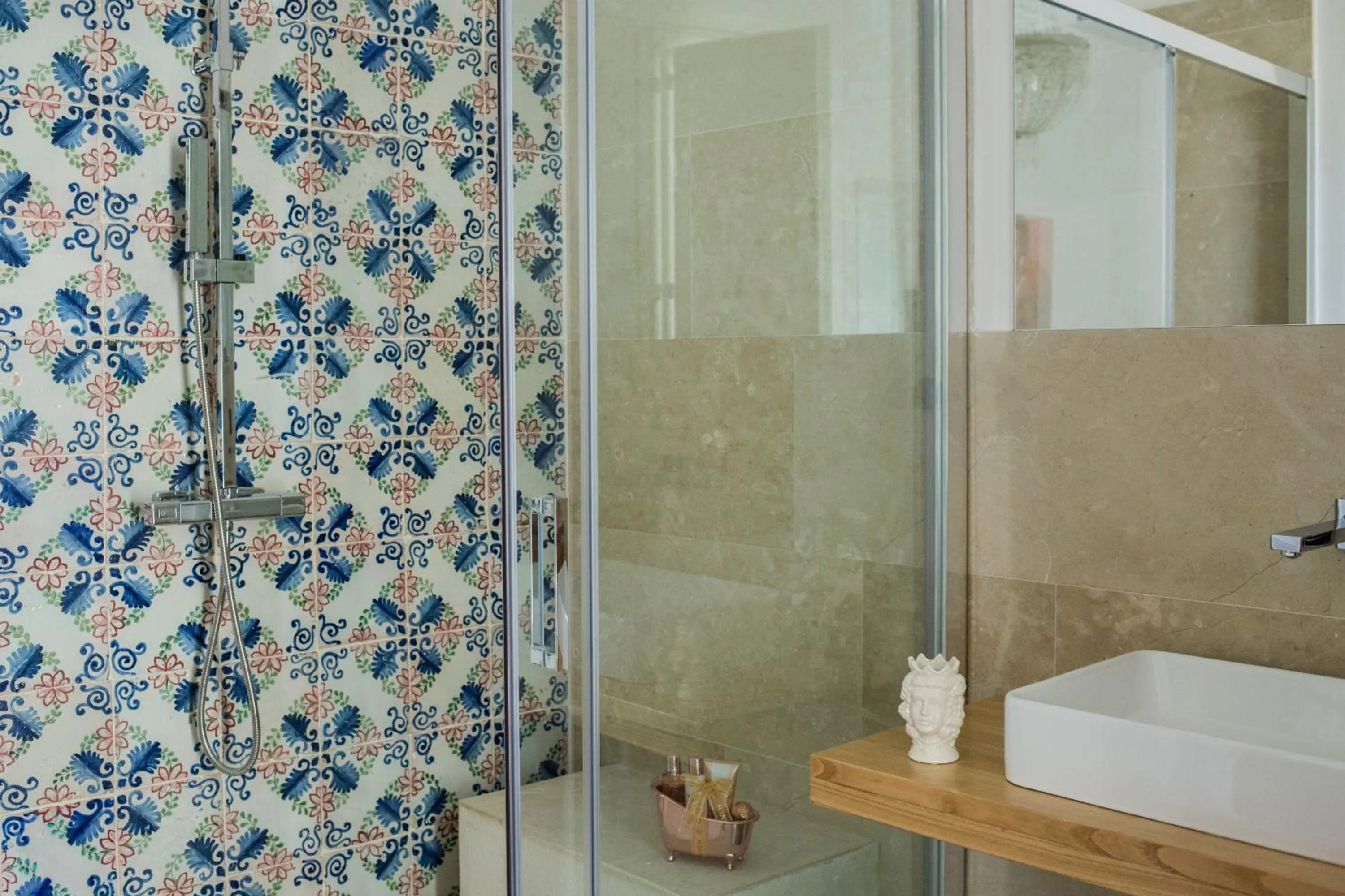 Shower in La Dimora sotto le Stelle