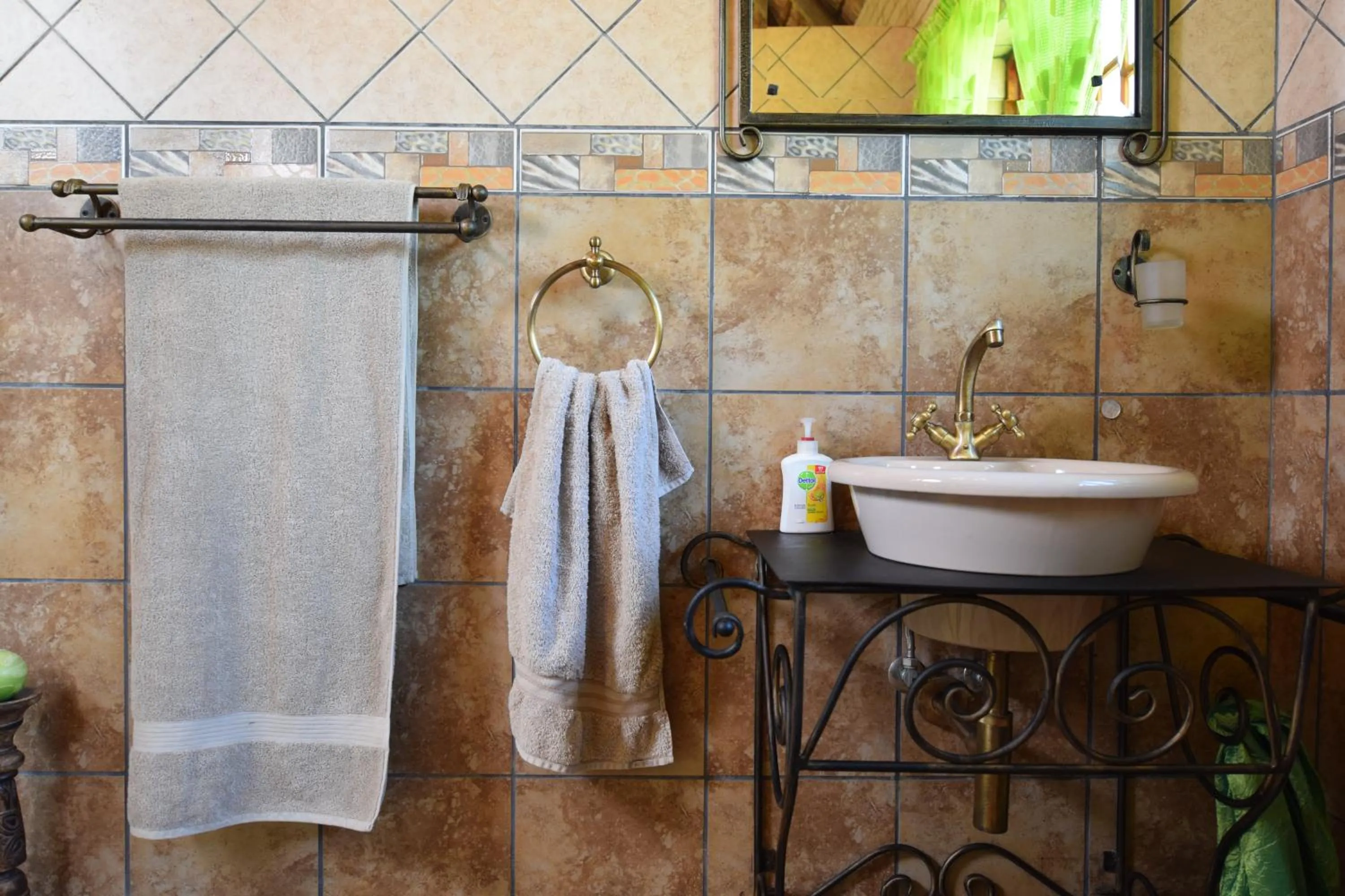 Bathroom in Accommodation At Thabong