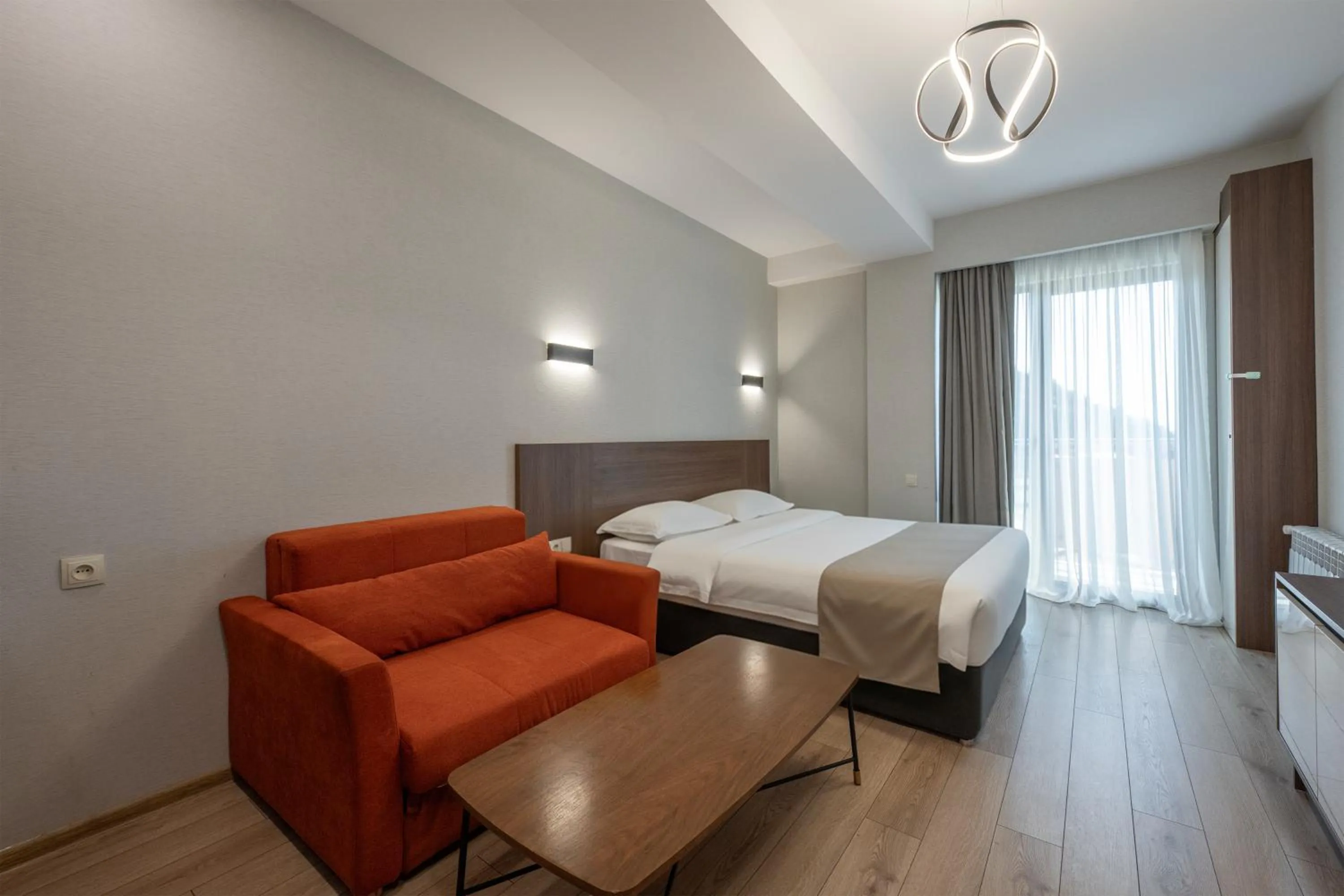 Bed in Crystal Residence