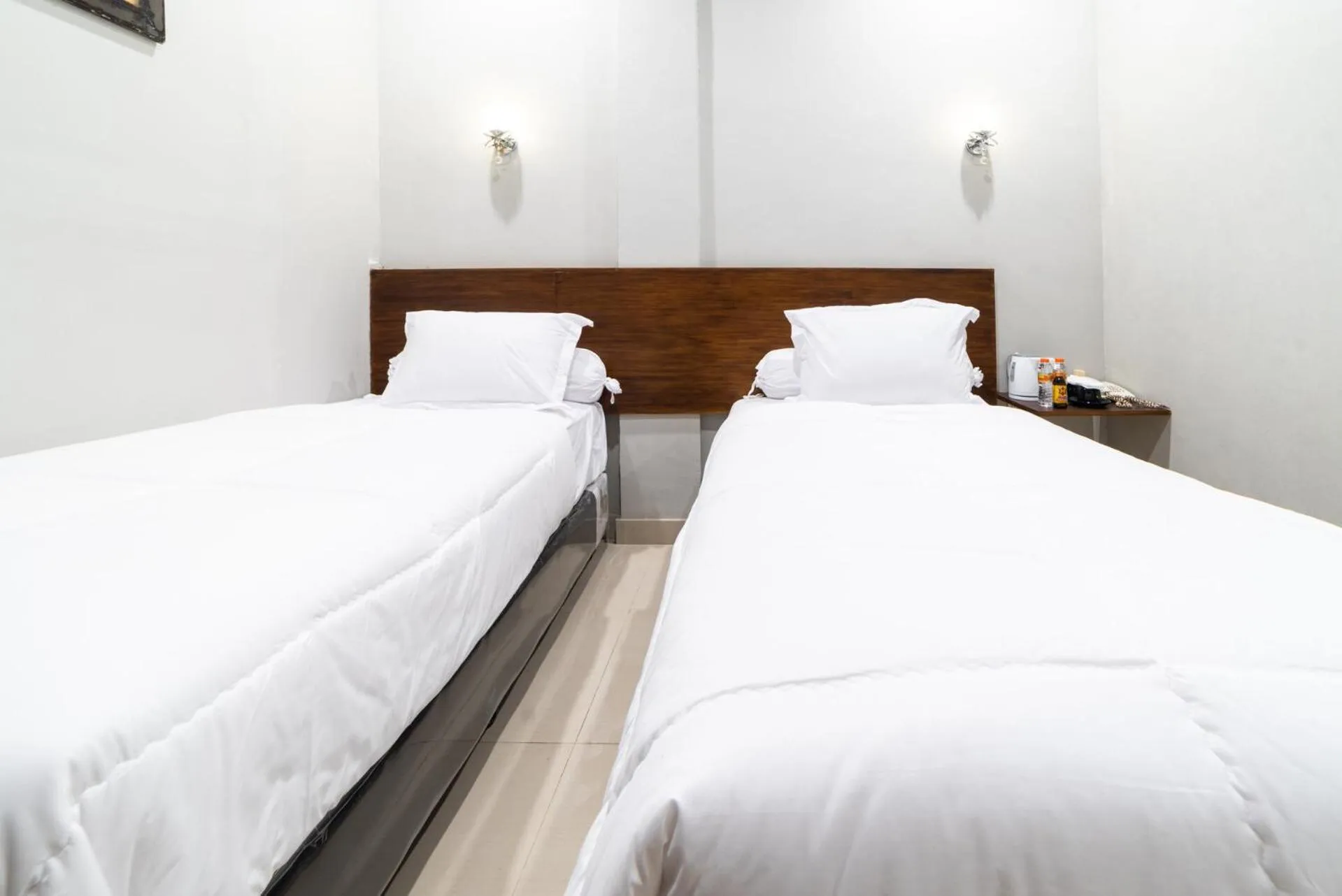 Bed in Glamour Hotel and Spa