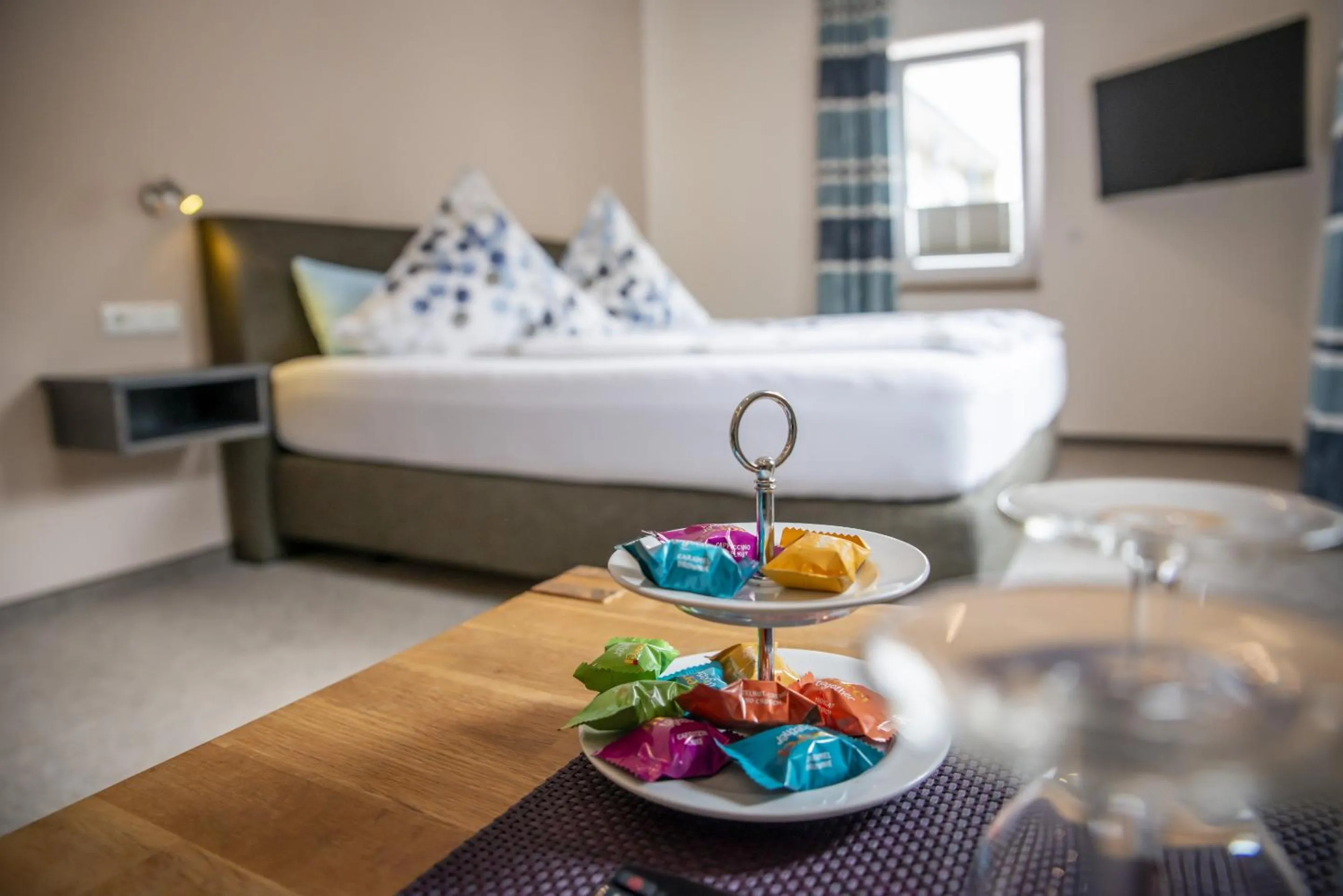 Bedroom, Bed in Landgasthof Winzerscheune