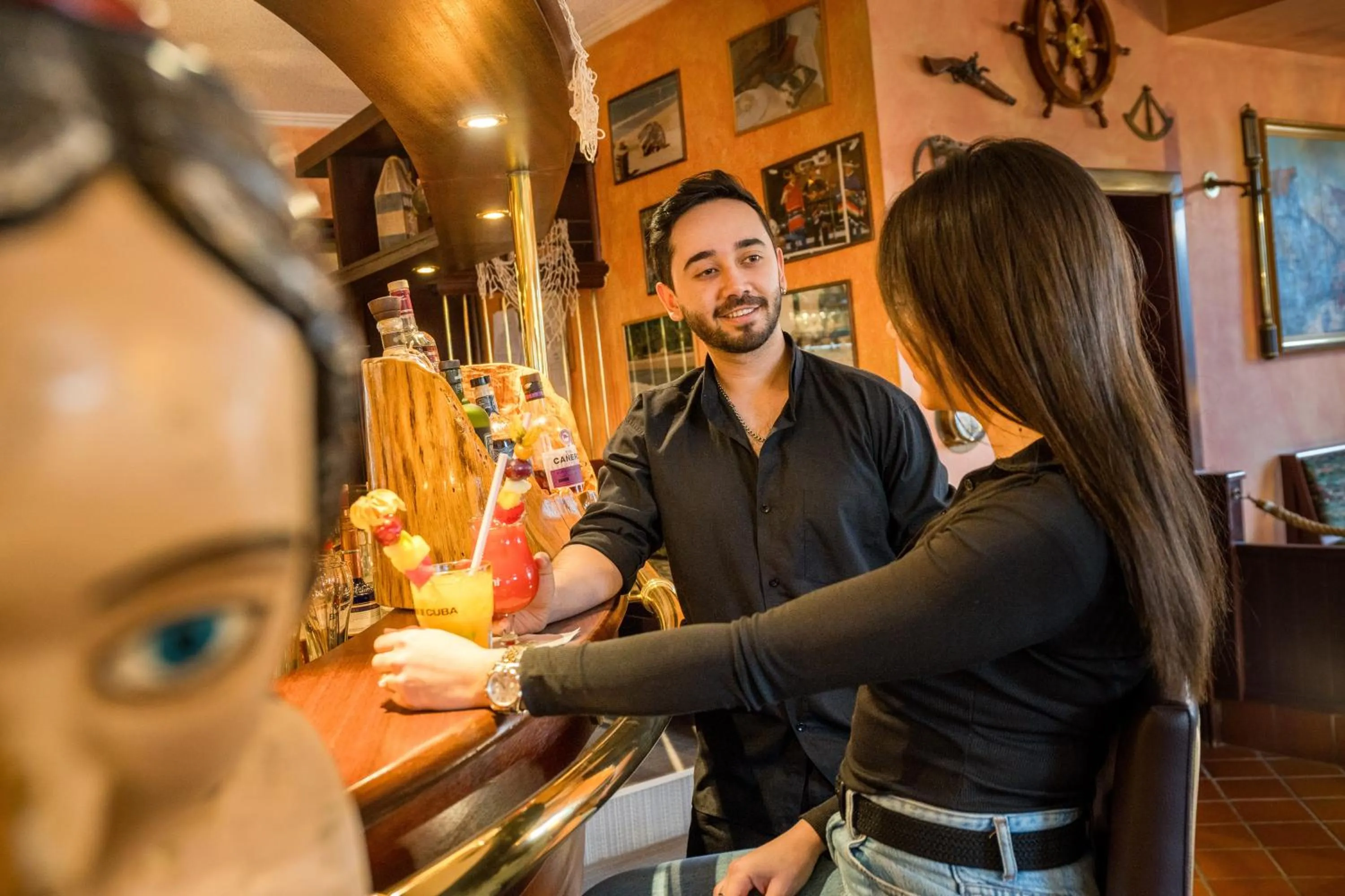 Lounge or bar in Hotel & Restaurant Hanse Kogge
