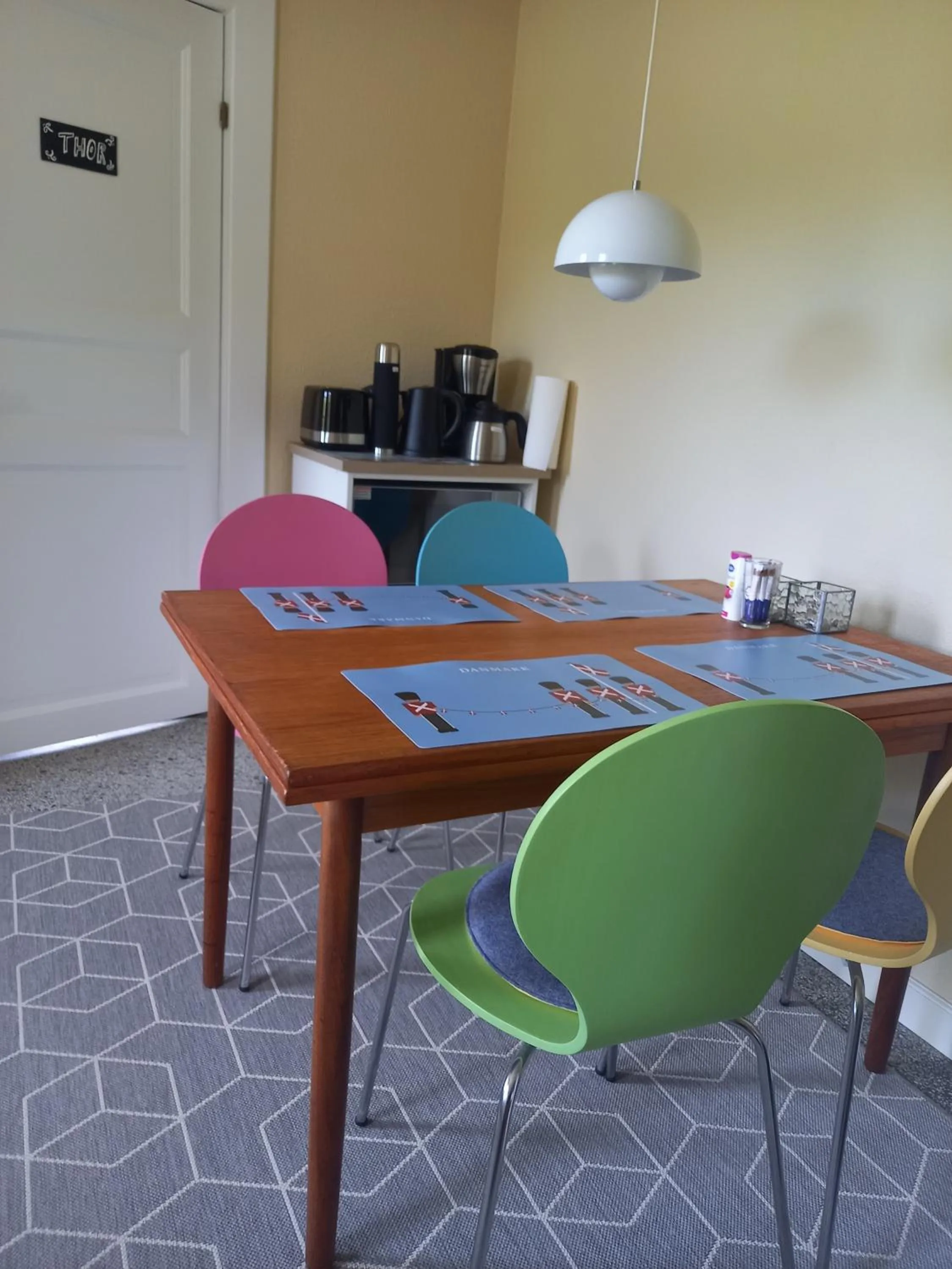 Kitchen or kitchenette in Bed & Kitchen „Den gamle Skole“ Nr. Sejerslev