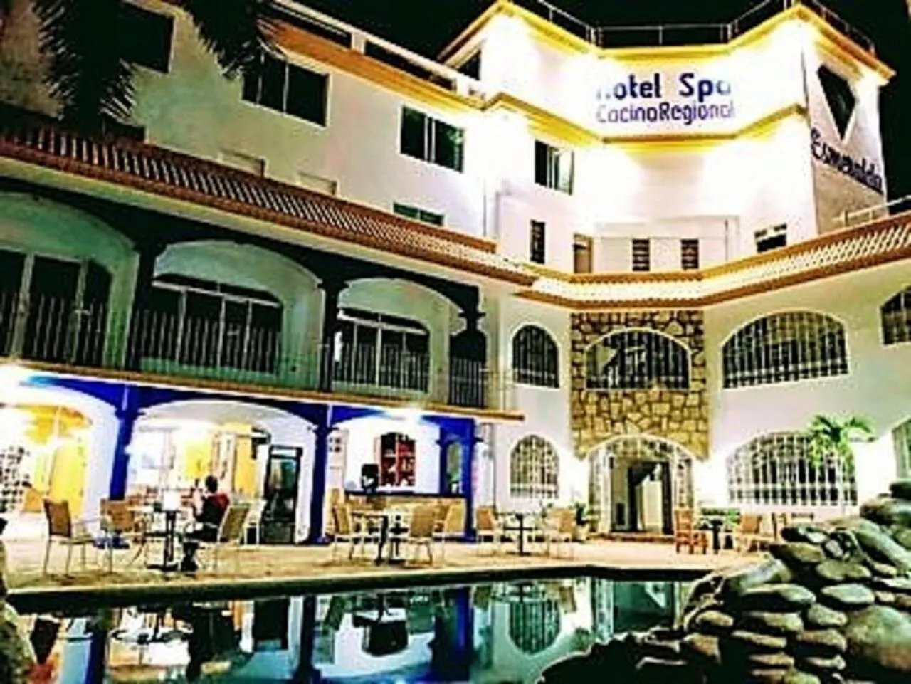 Swimming pool in HOTEL ESMERALDA