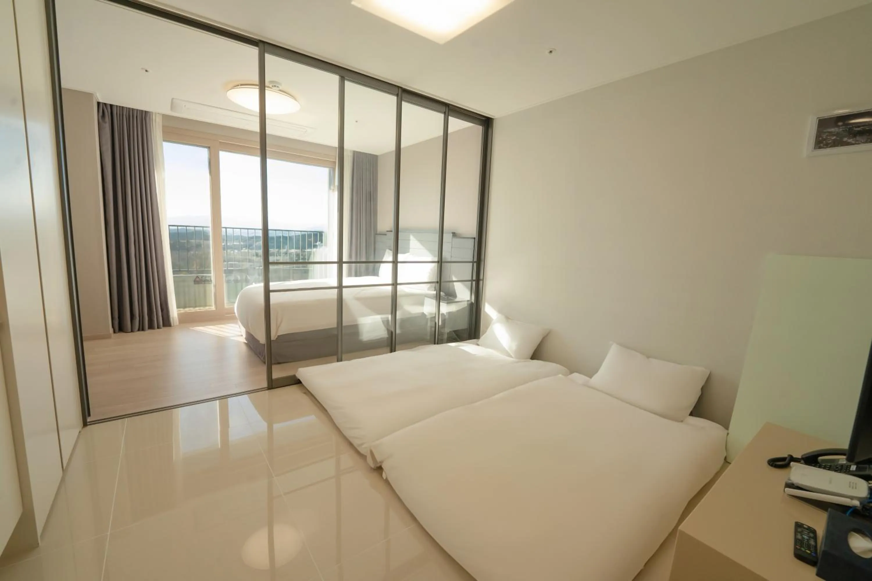 Bed in Hotel The Blue Terra