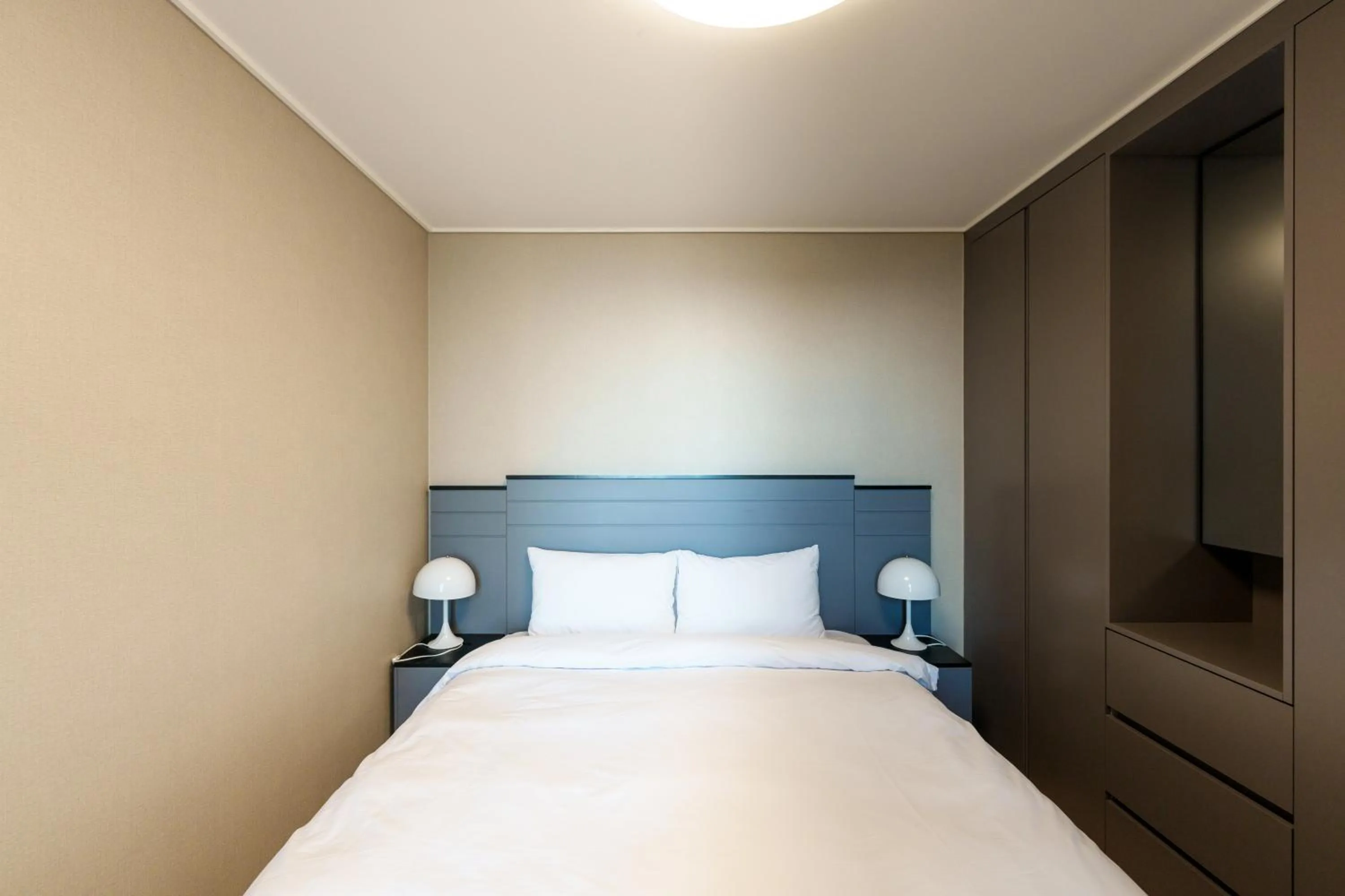 Bed in Hotel The Blue Terra