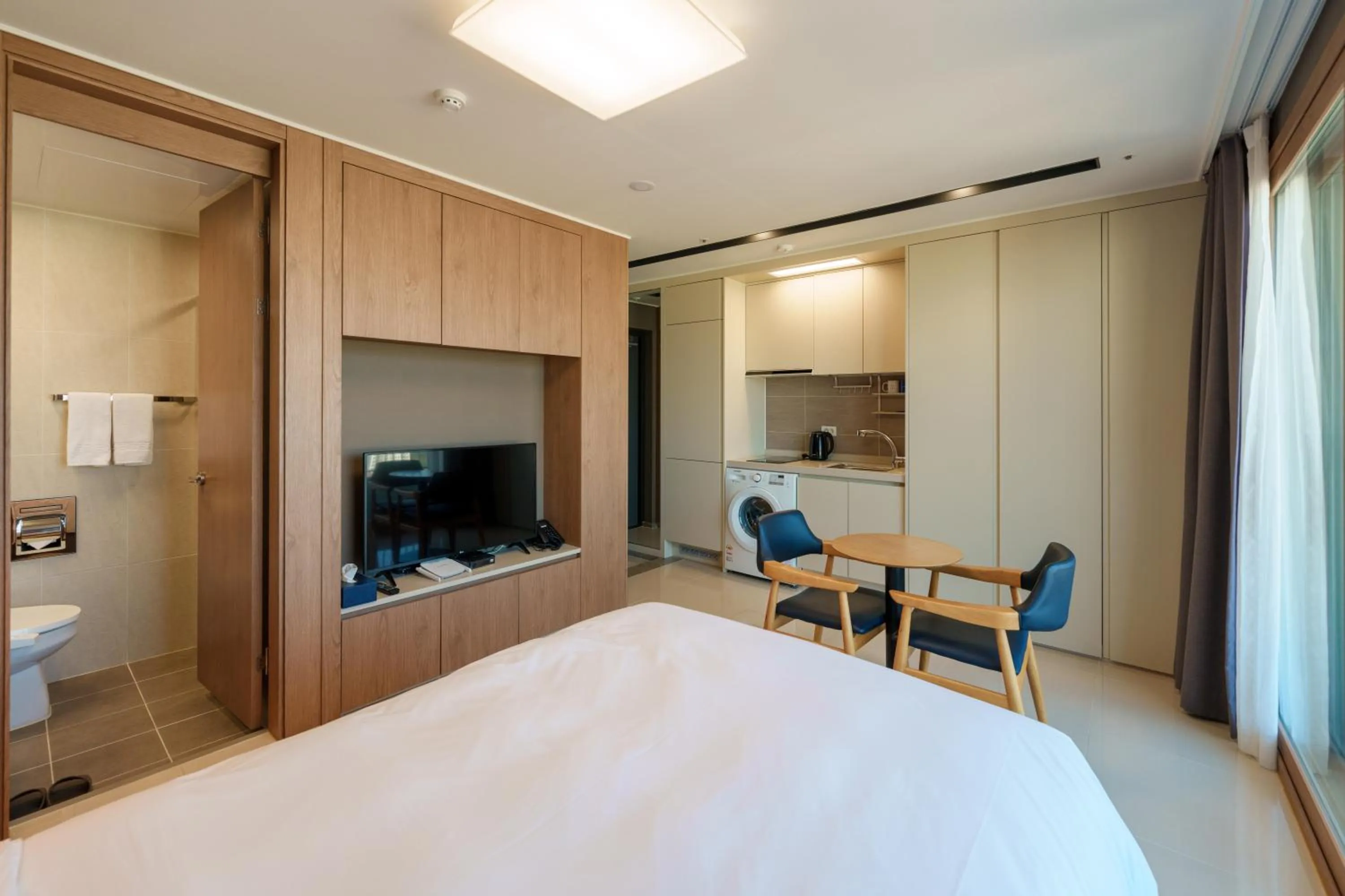 Bed in Hotel The Blue Terra