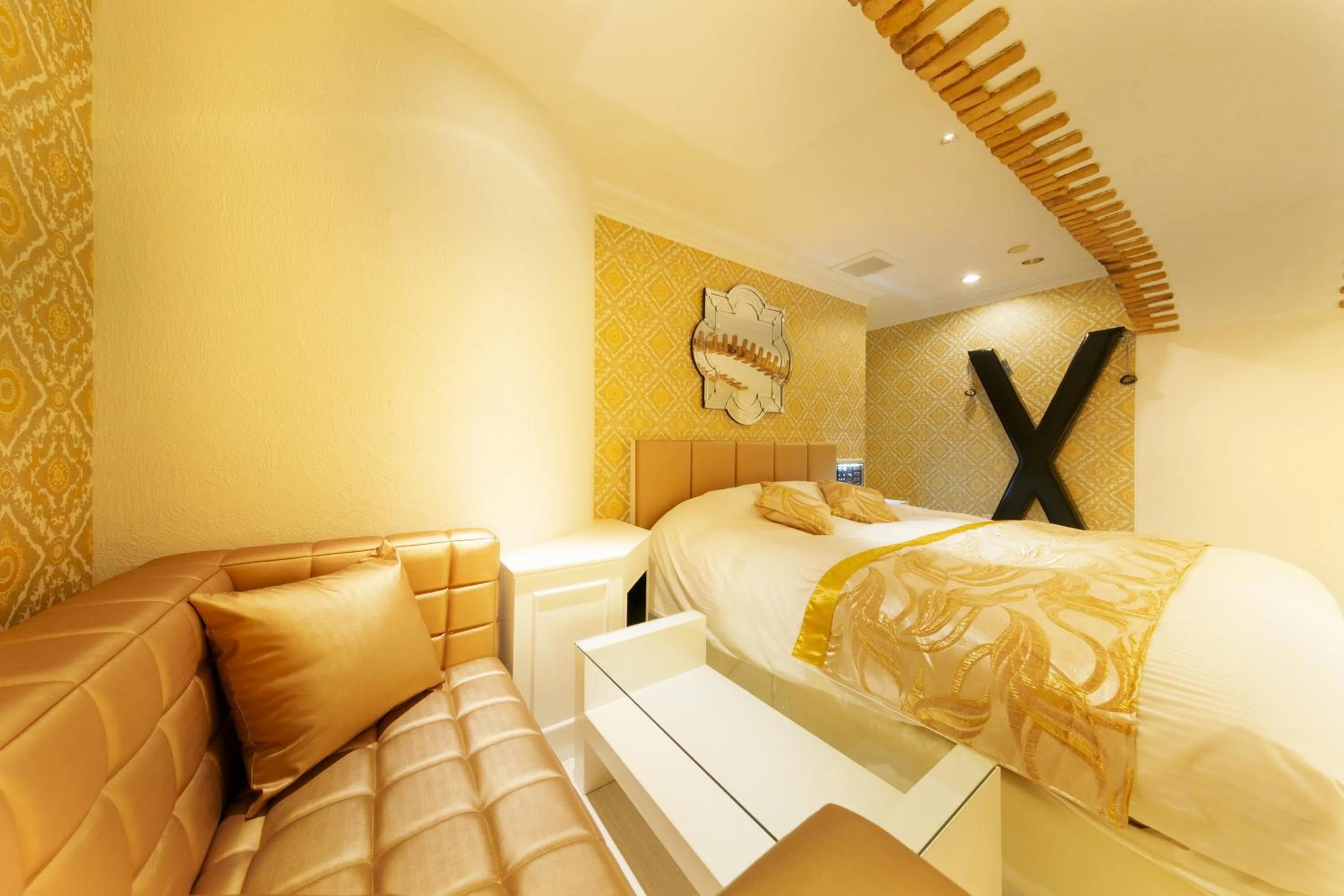 Bed in i RESORT ARTIA Sensual Gifu (Adult Only)