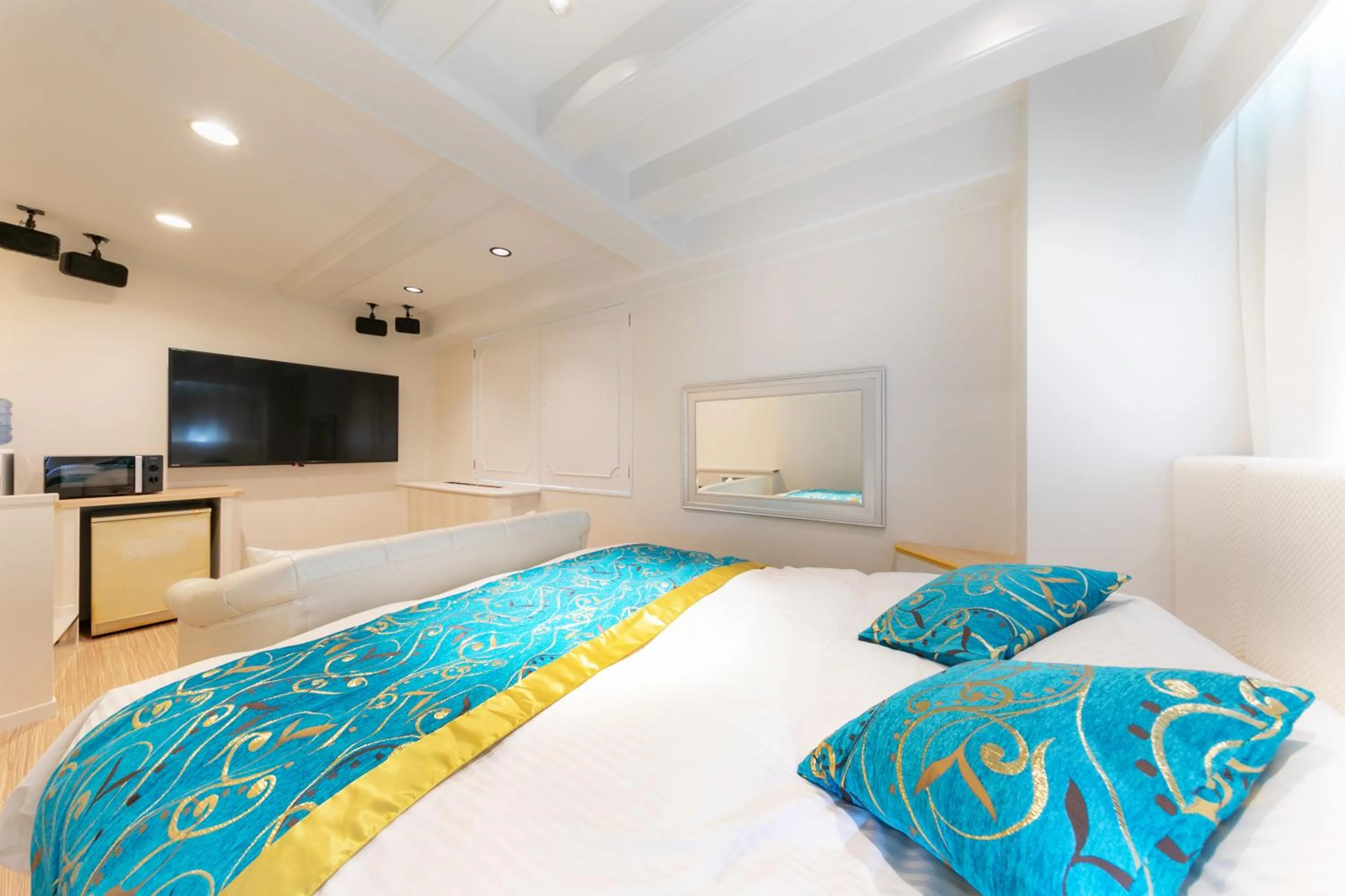 Bed in i RESORT ARTIA Sensual Gifu (Adult Only)