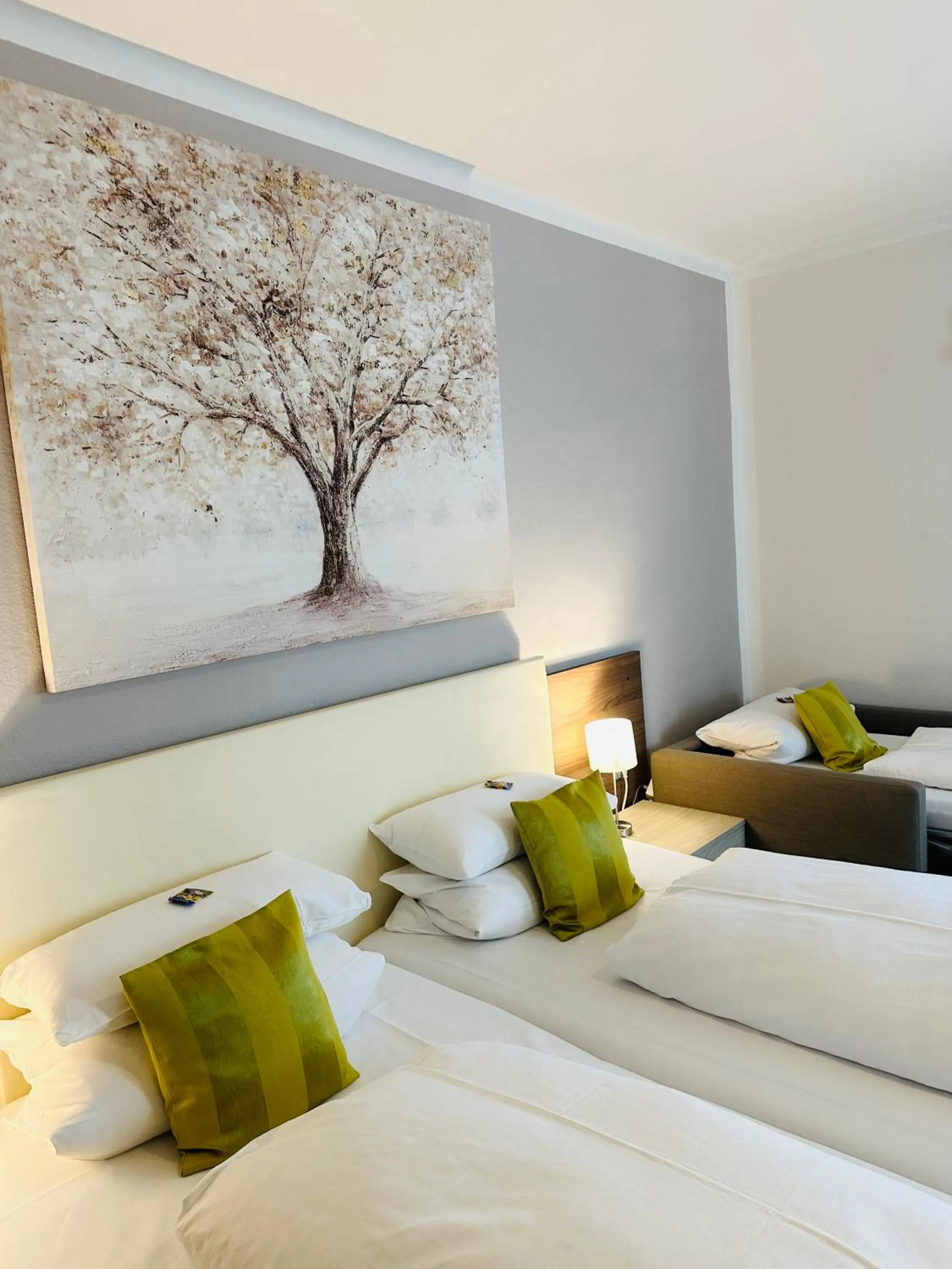 Bed in Hotel Rappensberger