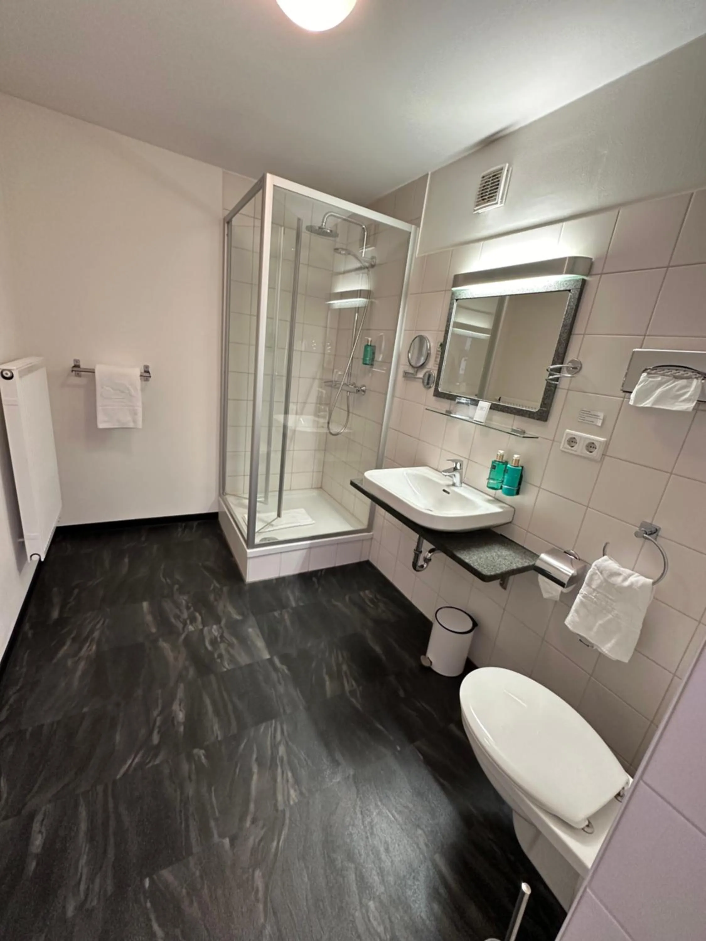 Bathroom in Hotel Rappensberger