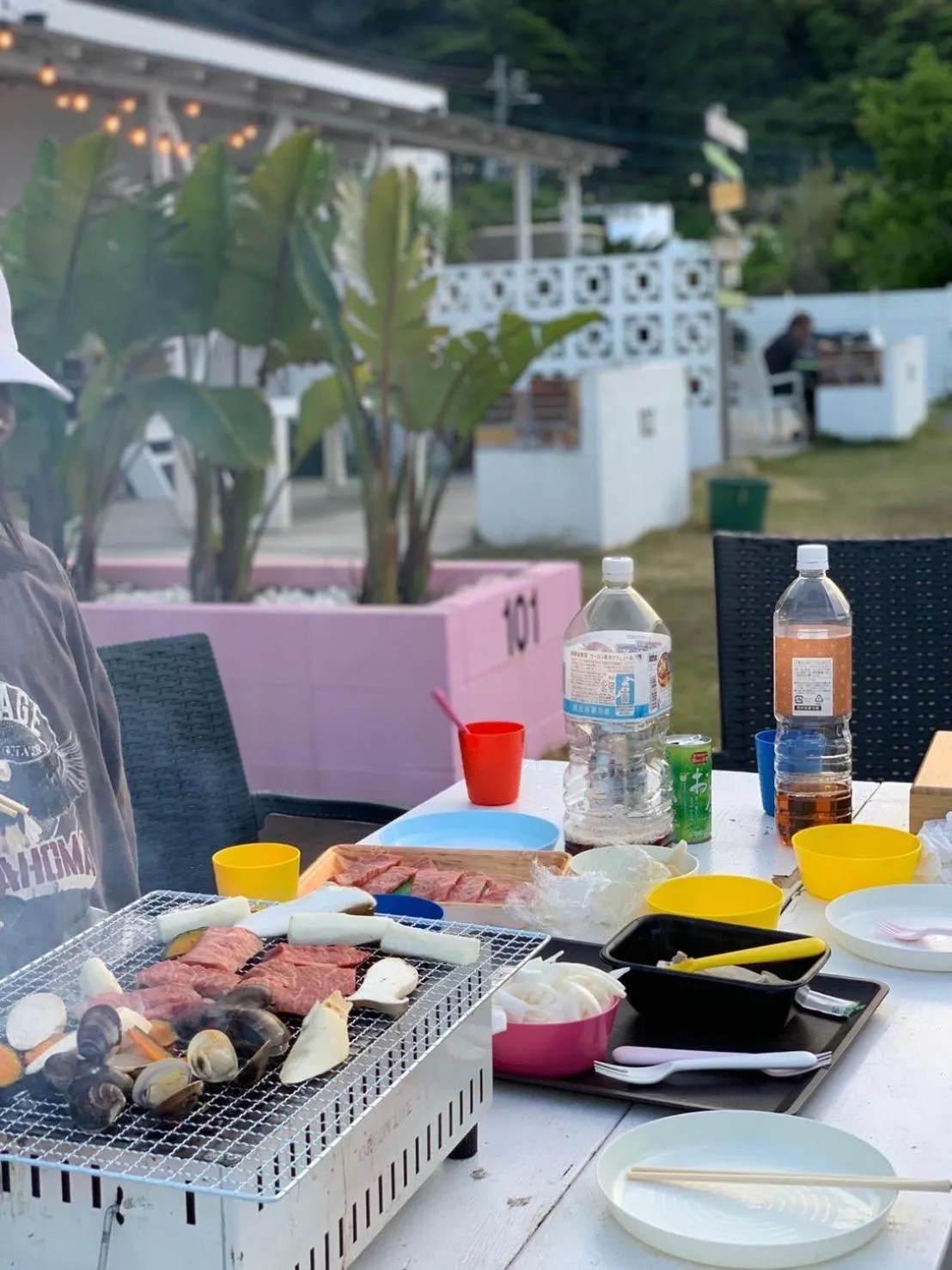 BBQ facilities in SHIRAHAMA BEACH GARDEN