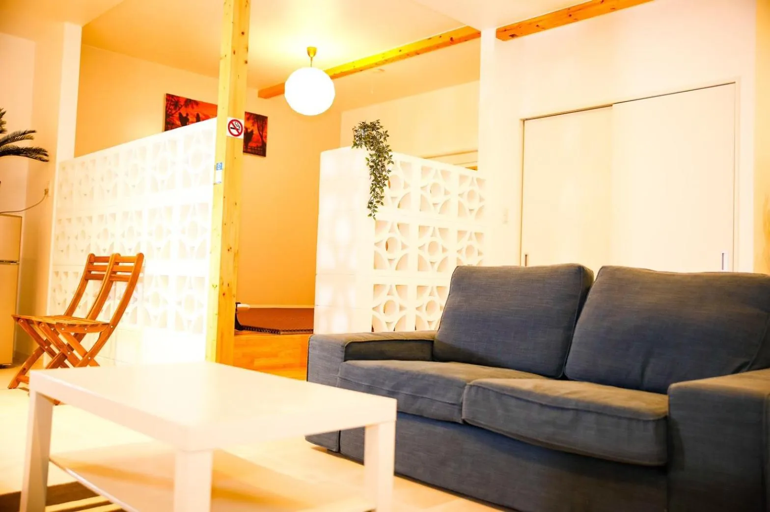 Living room in SHIRAHAMA BEACH GARDEN